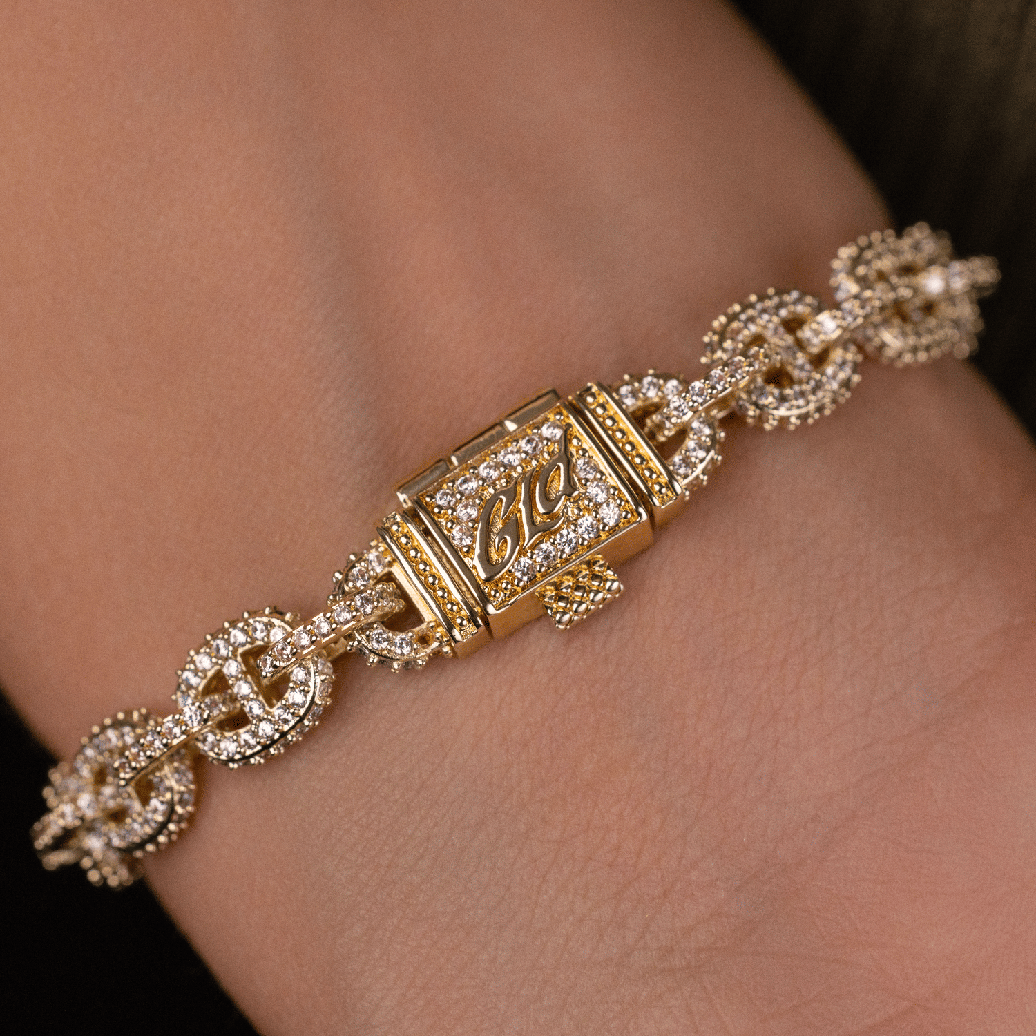 GLD PROMO - WOMEN Micro Valentina Bracelet in Yellow Gold