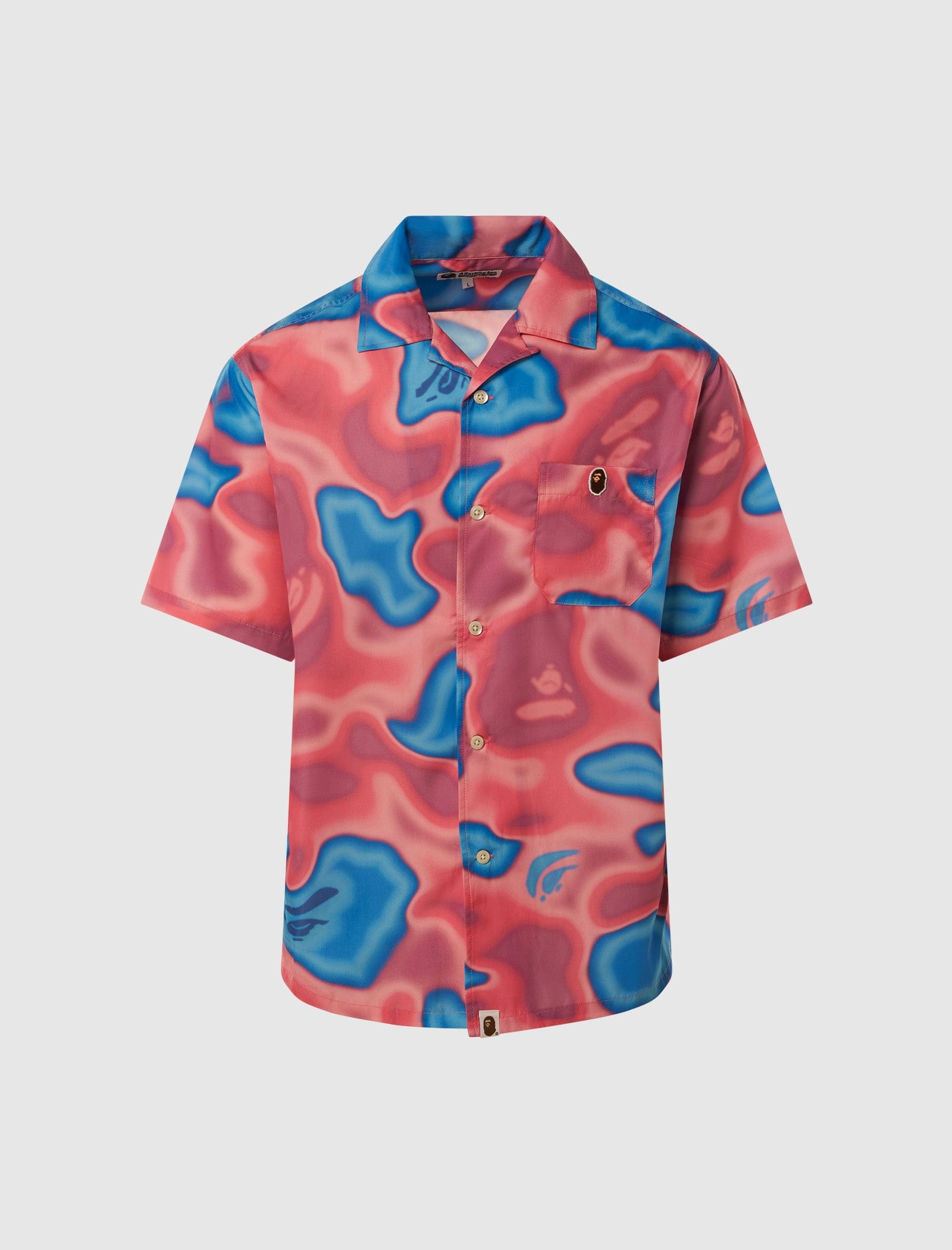 BAPE CAMO COLLAR SHIRT