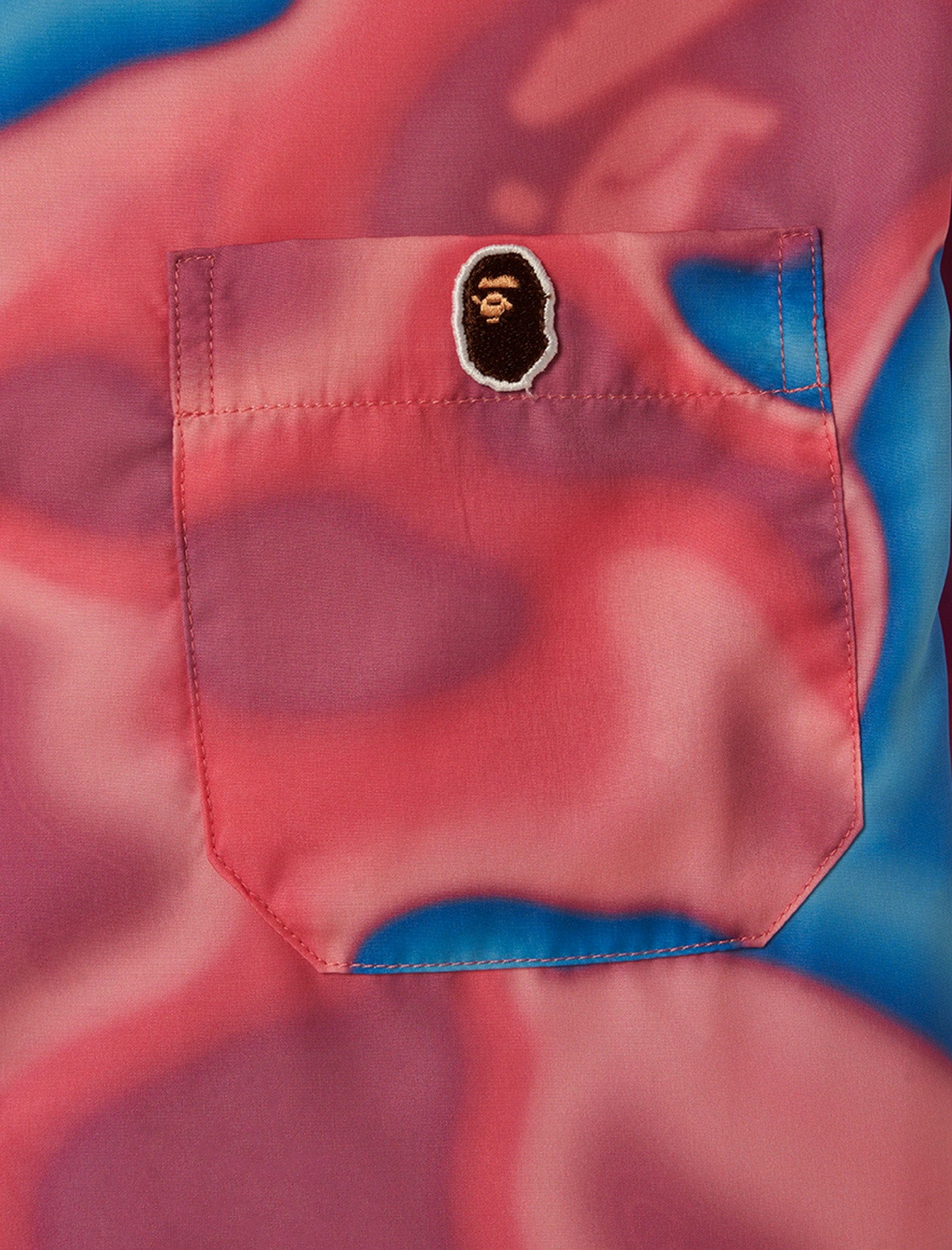 BAPE CAMO COLLAR SHIRT