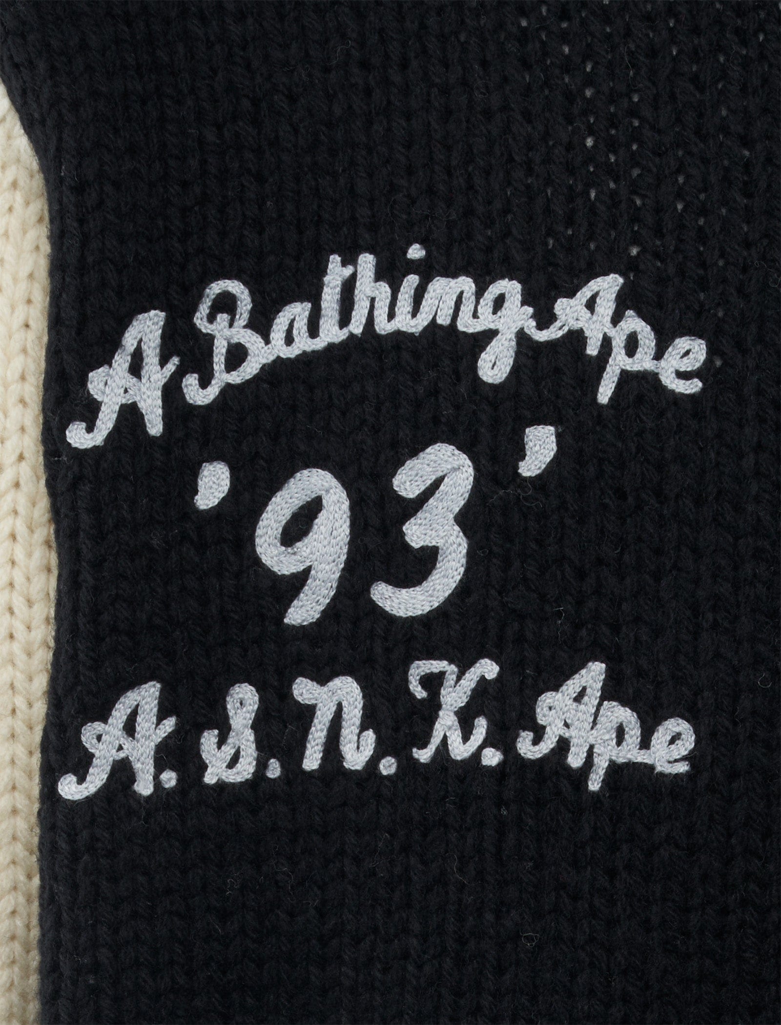 BAPE COWICHAN CARDIGAN