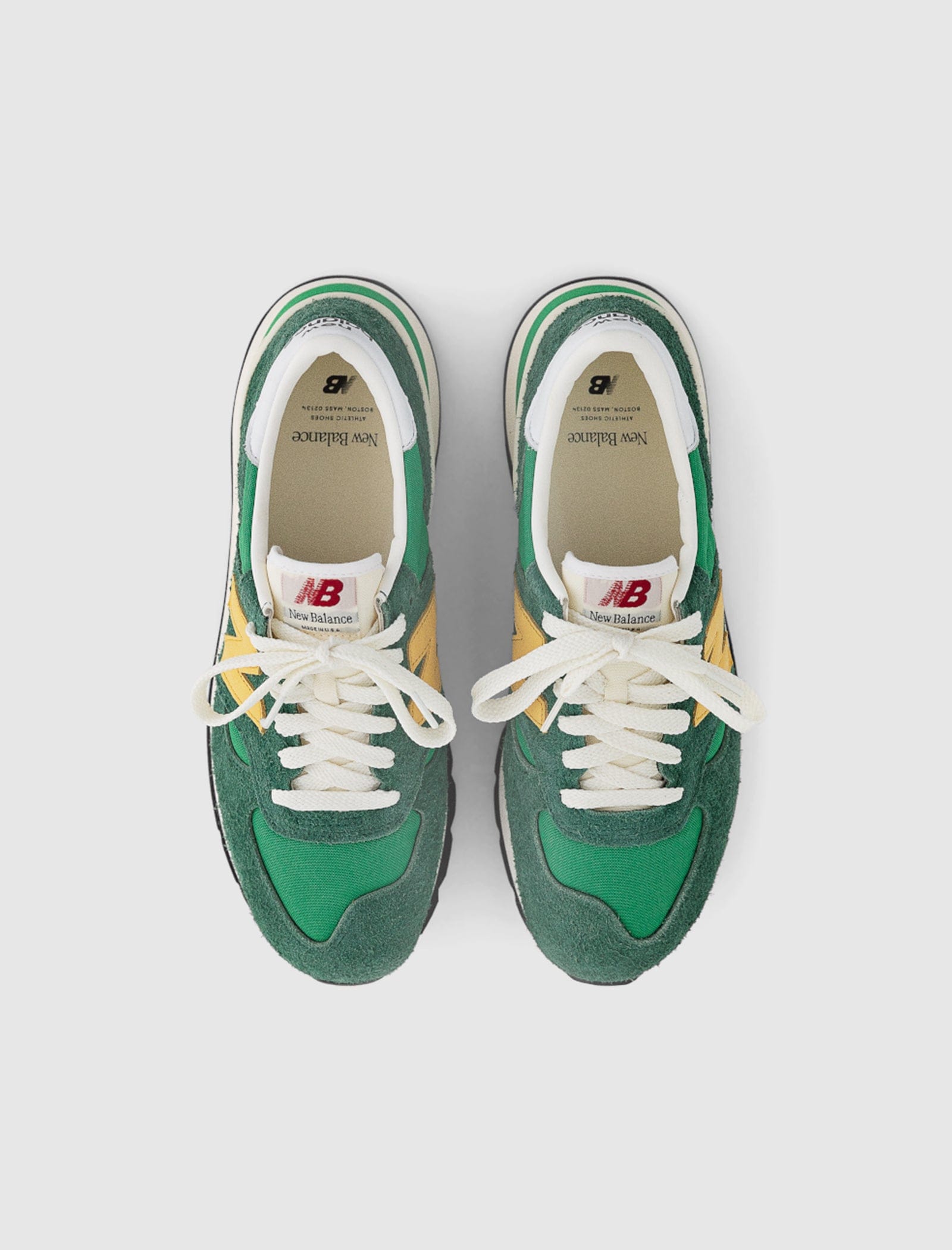 New Balance 990 V1 MADE IN USA "GREEN/GOLD"