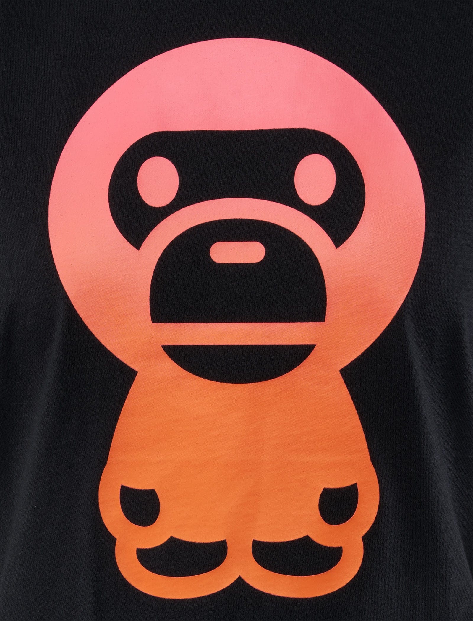 BAPE WOMEN'S GRADATION BIG BABY MILO TEE