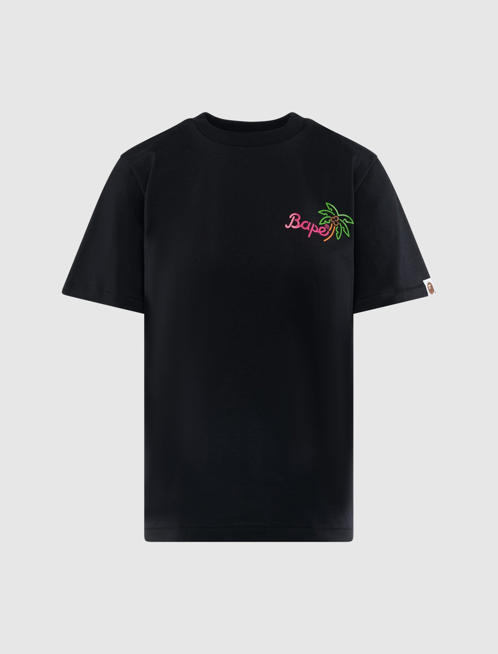 BAPE WOMEN'S NEON APE HEAD TEE