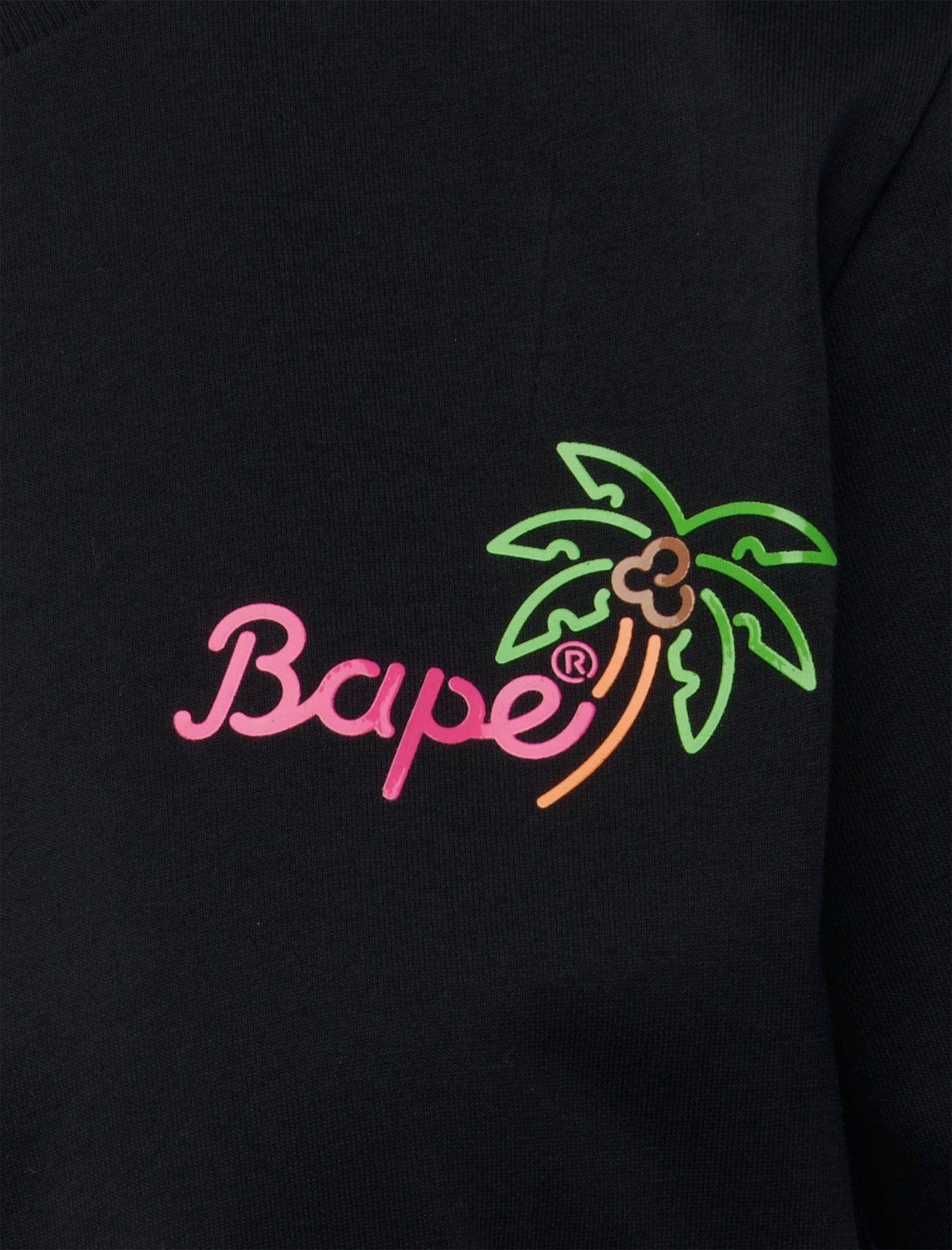 BAPE WOMEN'S NEON APE HEAD TEE