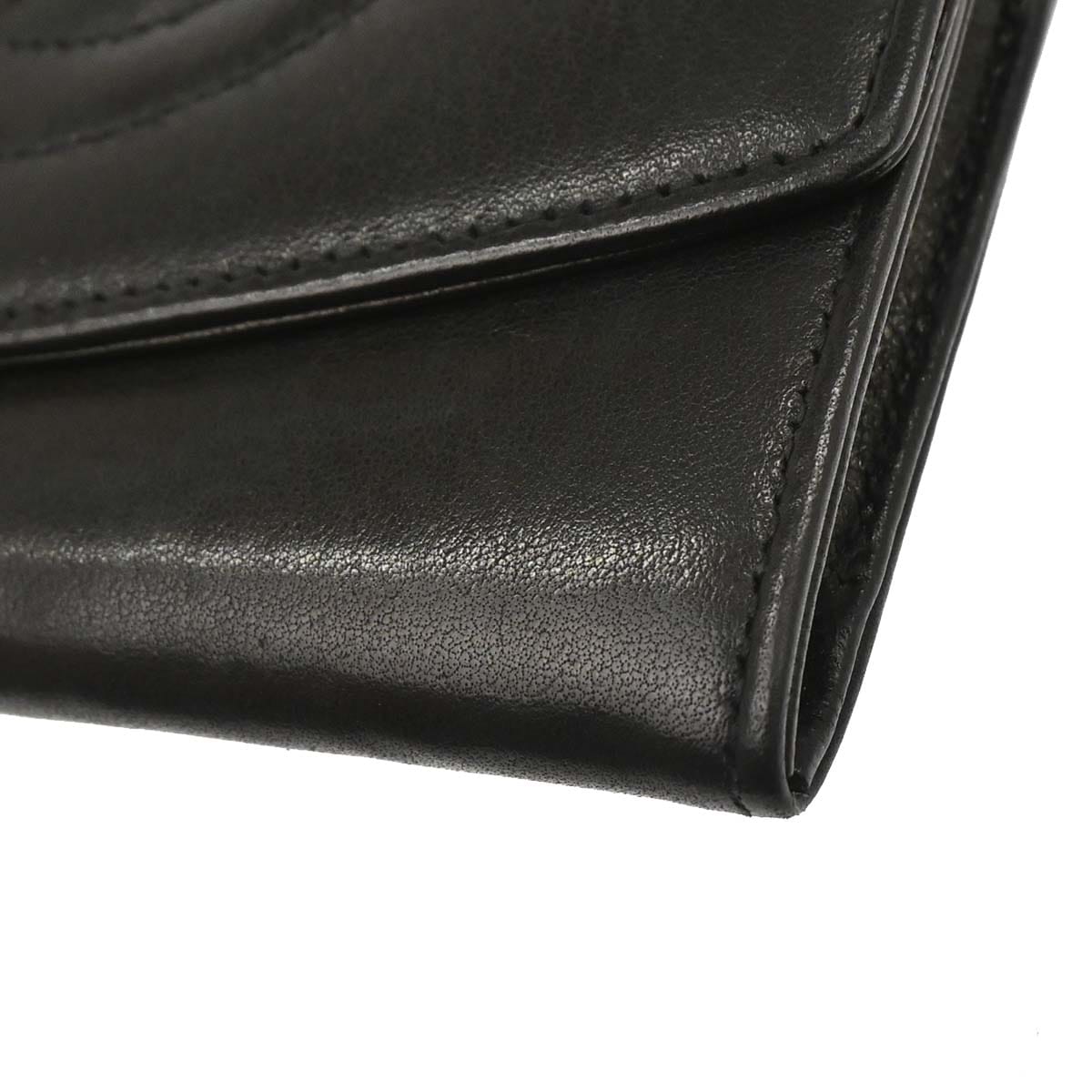 Chanel 1994-1996 Black Lambskin Wallet