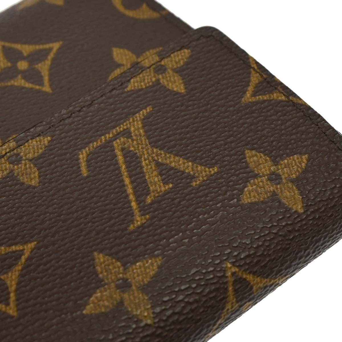 Louis Vuitton Monogram Porte Tresor Etui Papier Wallet M61202