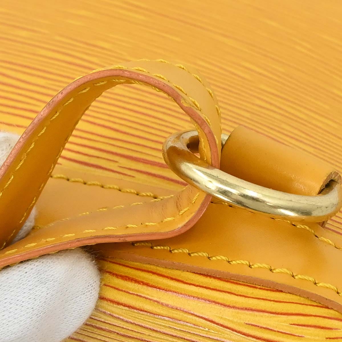 Louis Vuitton Yellow Epi Gobelins Backpack M52299