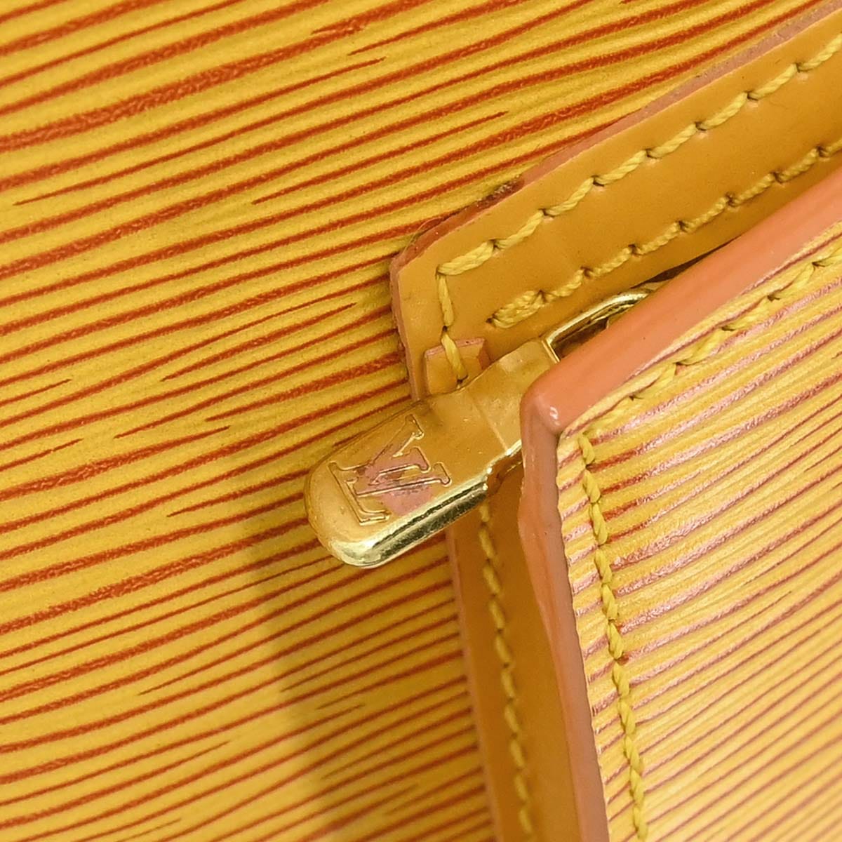 Louis Vuitton Yellow Epi Gobelins Backpack M52299
