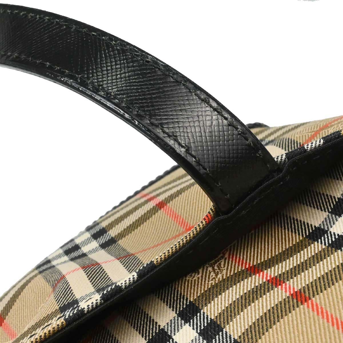 Burberry Beige Black House Check Handbag