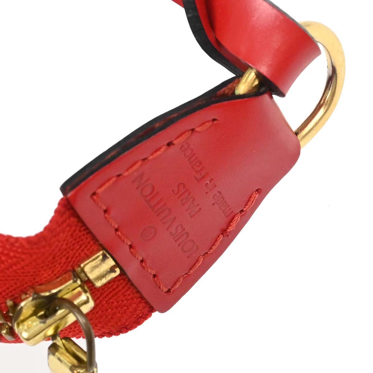 Louis Vuitton Red Epi Pochette Accessoires 24 Handbag M52957