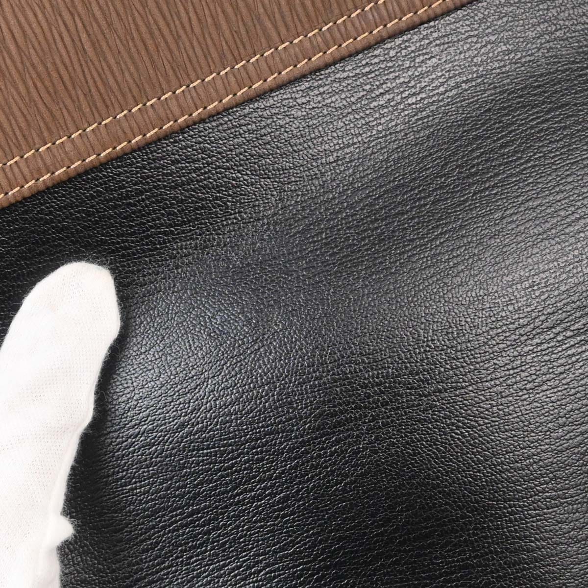Loewe Black Leather Velasquez 2way Shoulder Handbag