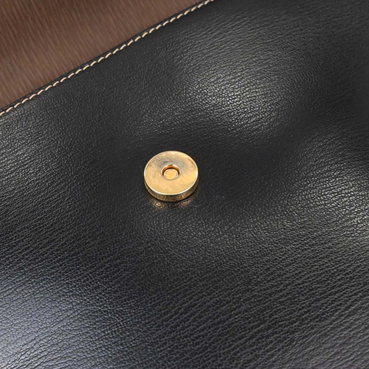 Loewe Black Leather Velasquez 2way Shoulder Handbag