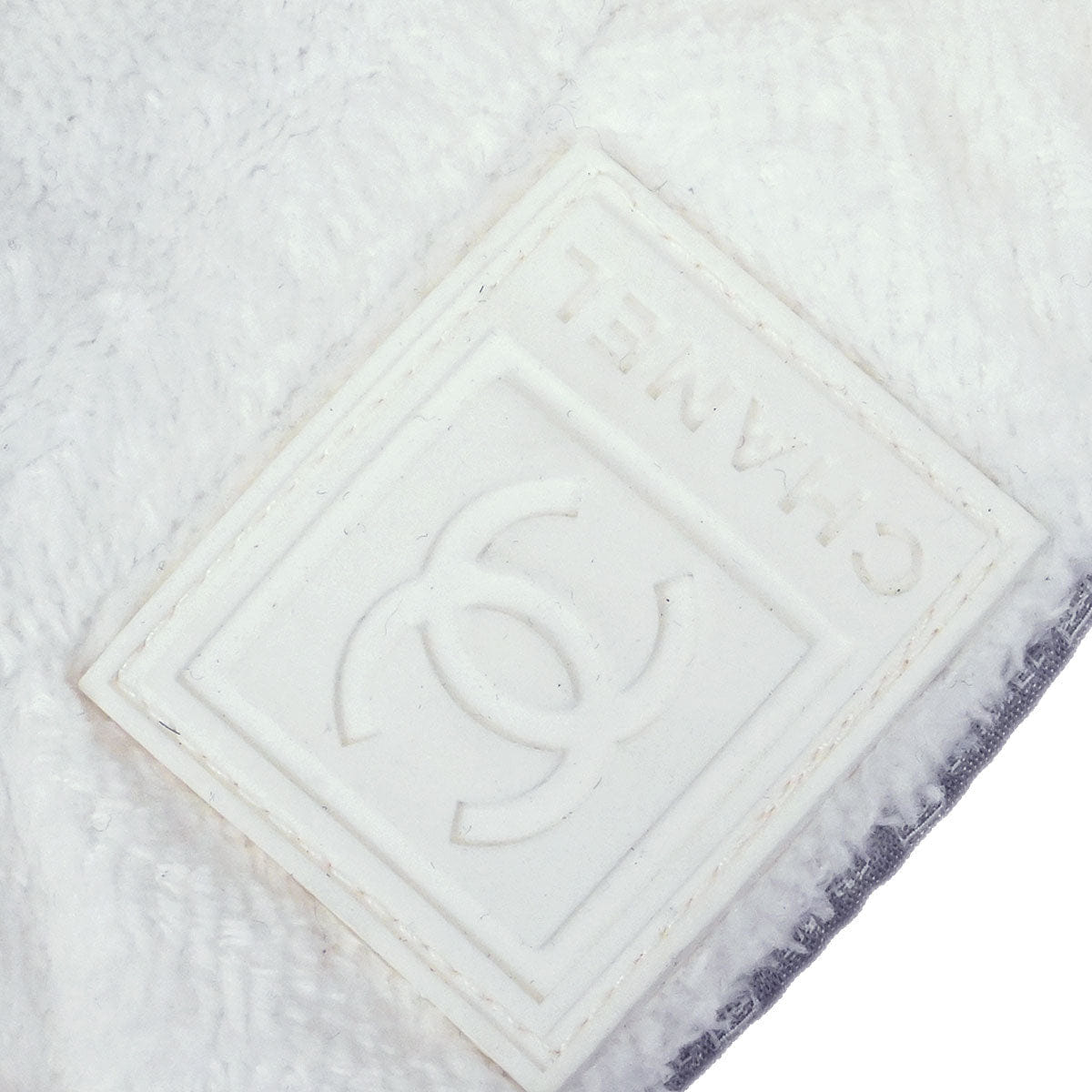 Chanel White Sport Line Bucket Hat #M Small Good