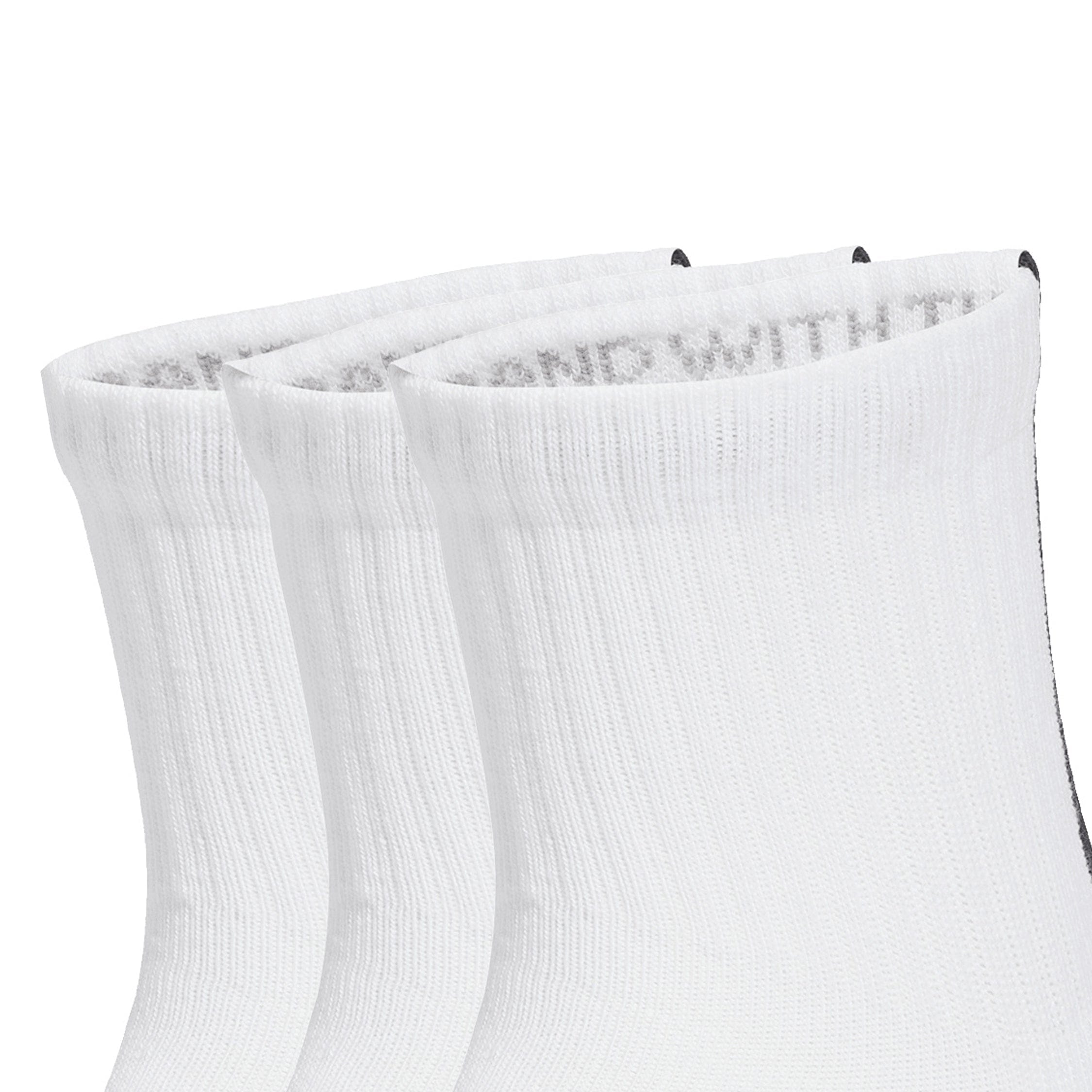 Adidas Quarter 3 Back Stripes Socks 3 Pairs