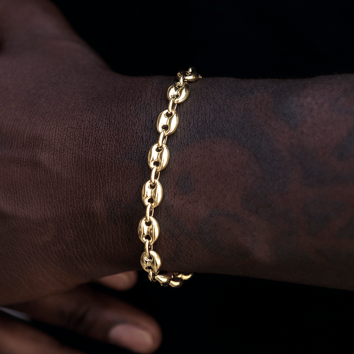 GLD Promo Valentina Bracelet in Yellow Gold- 7mm