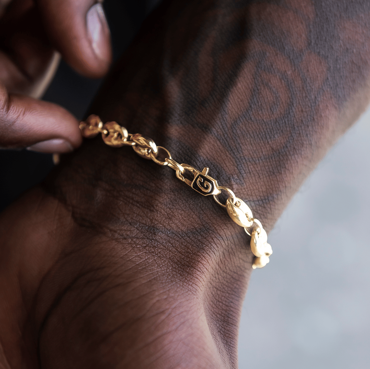 GLD Promo Valentina Bracelet in Yellow Gold- 7mm