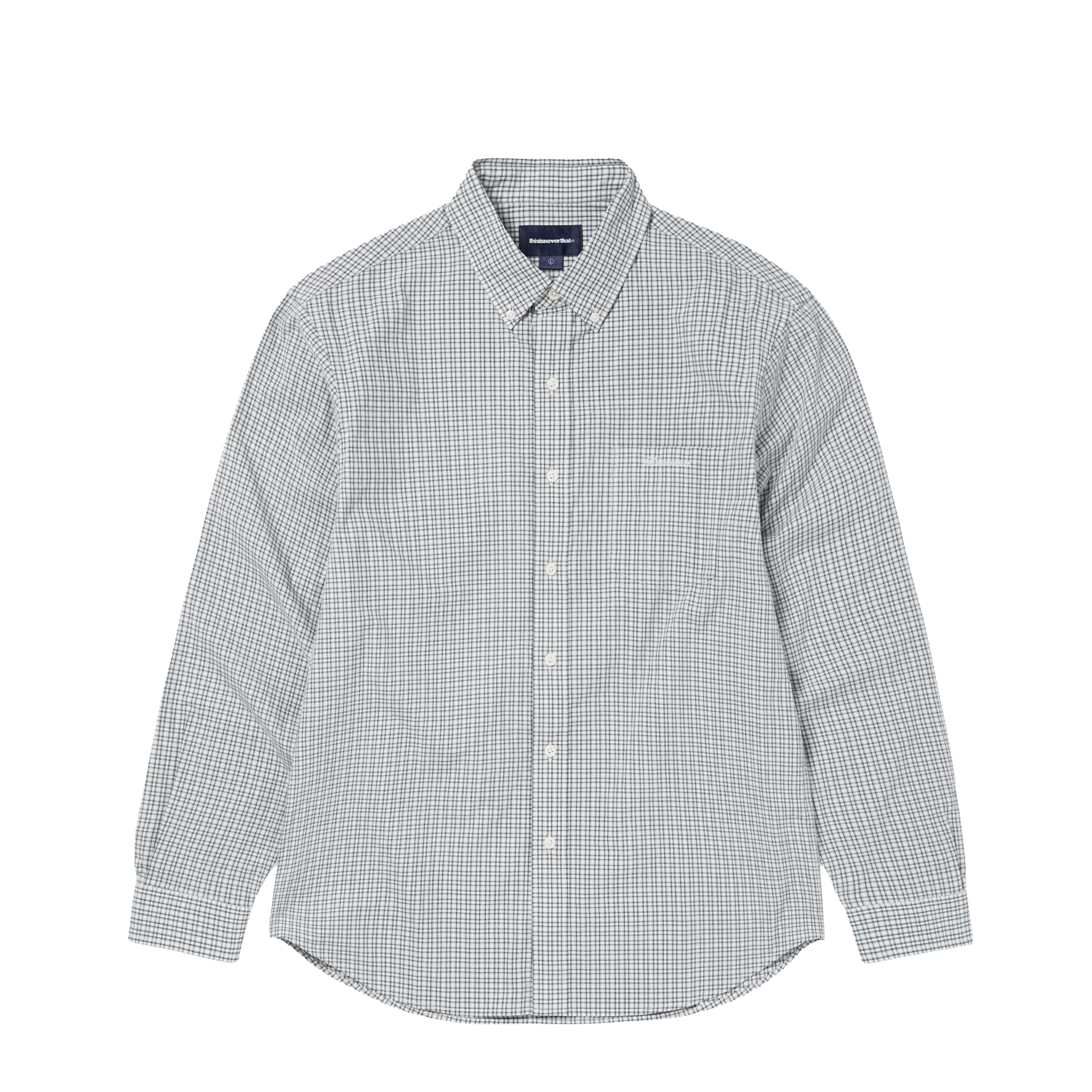 thisisneverthat Lightweight Plaid Shirt