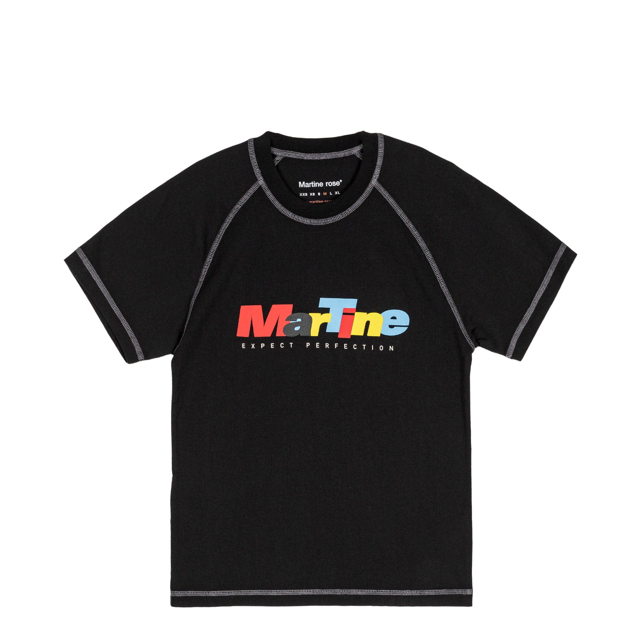 Martine Rose Raglan Shrunken T-Shirt