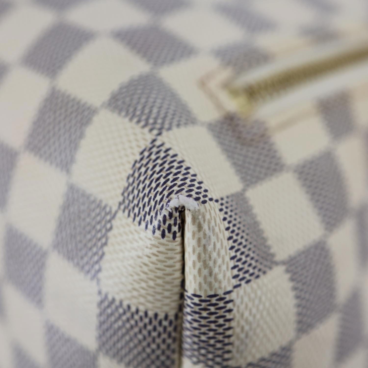 LOUIS VUITTON Sperone Damier Azur Backpack Bag Rose Ballerine