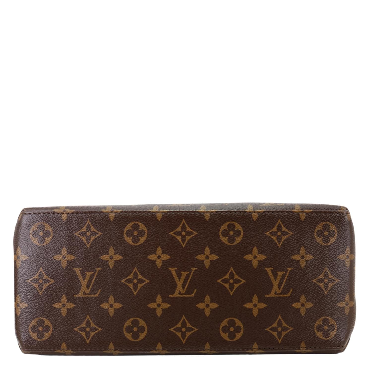 LOUIS VUITTON Petit Palais Monogram Canvas Shoulder Bag Brown