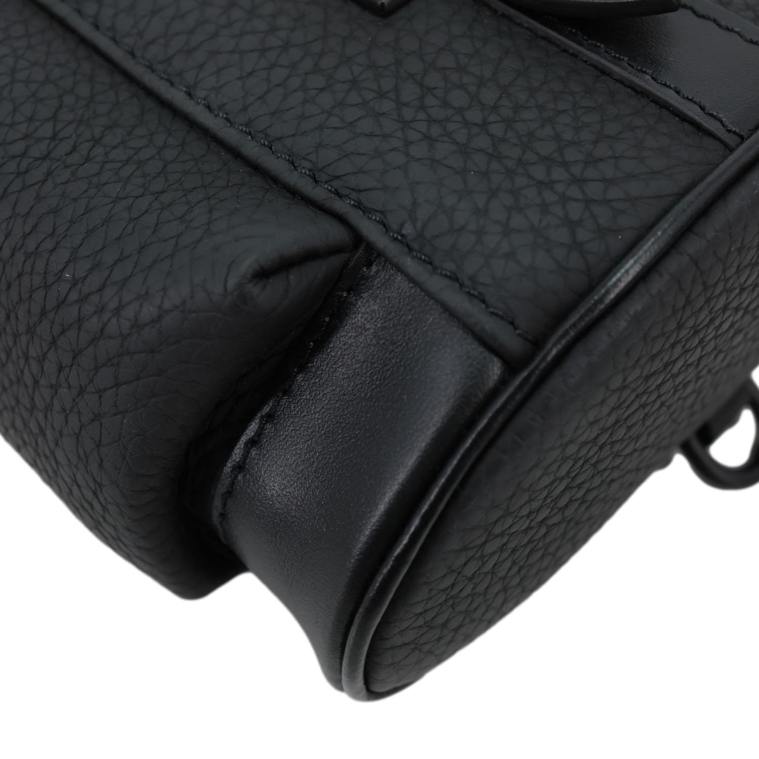 LOUIS VUITTON Christopher XS Taurillon Leather Crossbody Bag Black