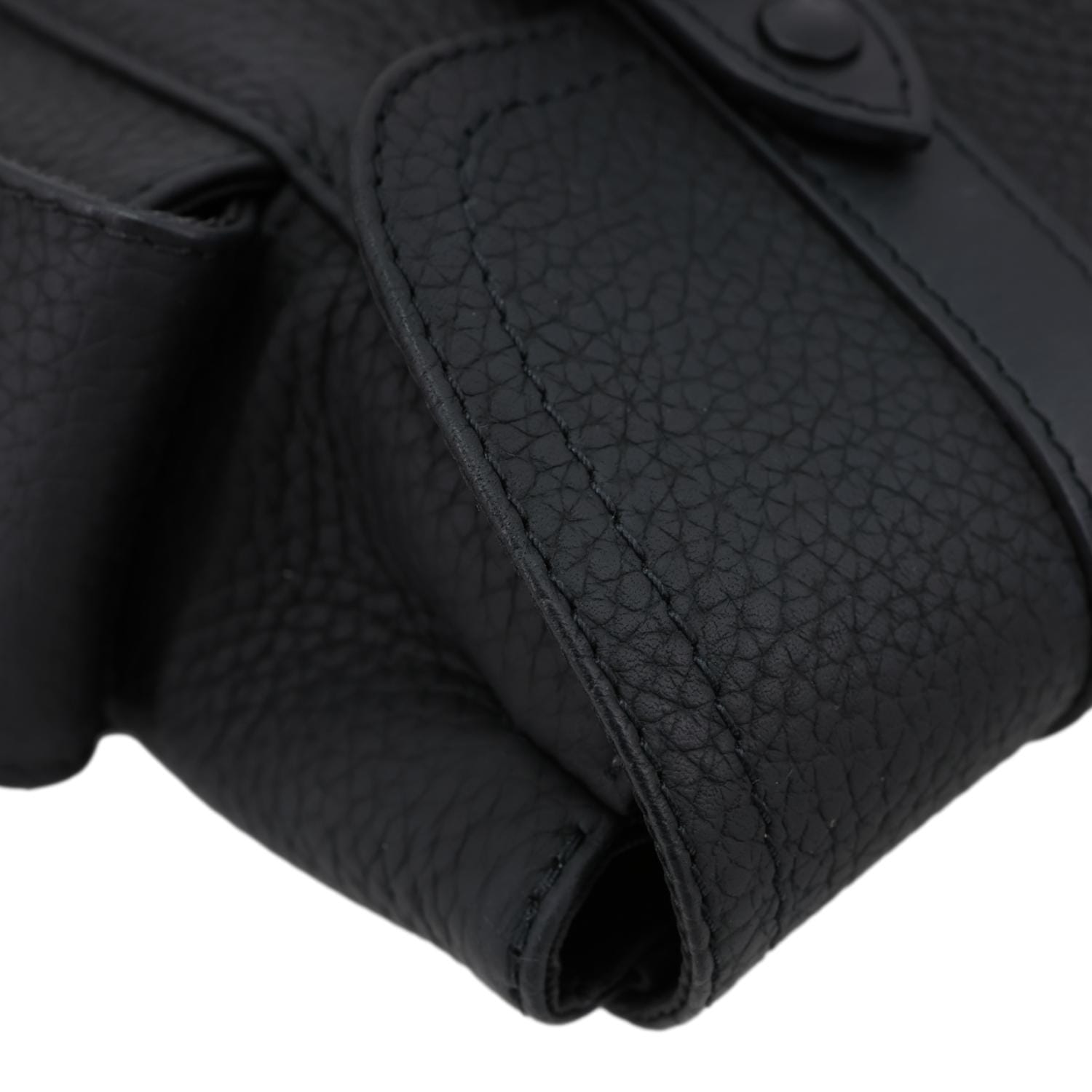 LOUIS VUITTON Christopher XS Taurillon Leather Crossbody Bag Black