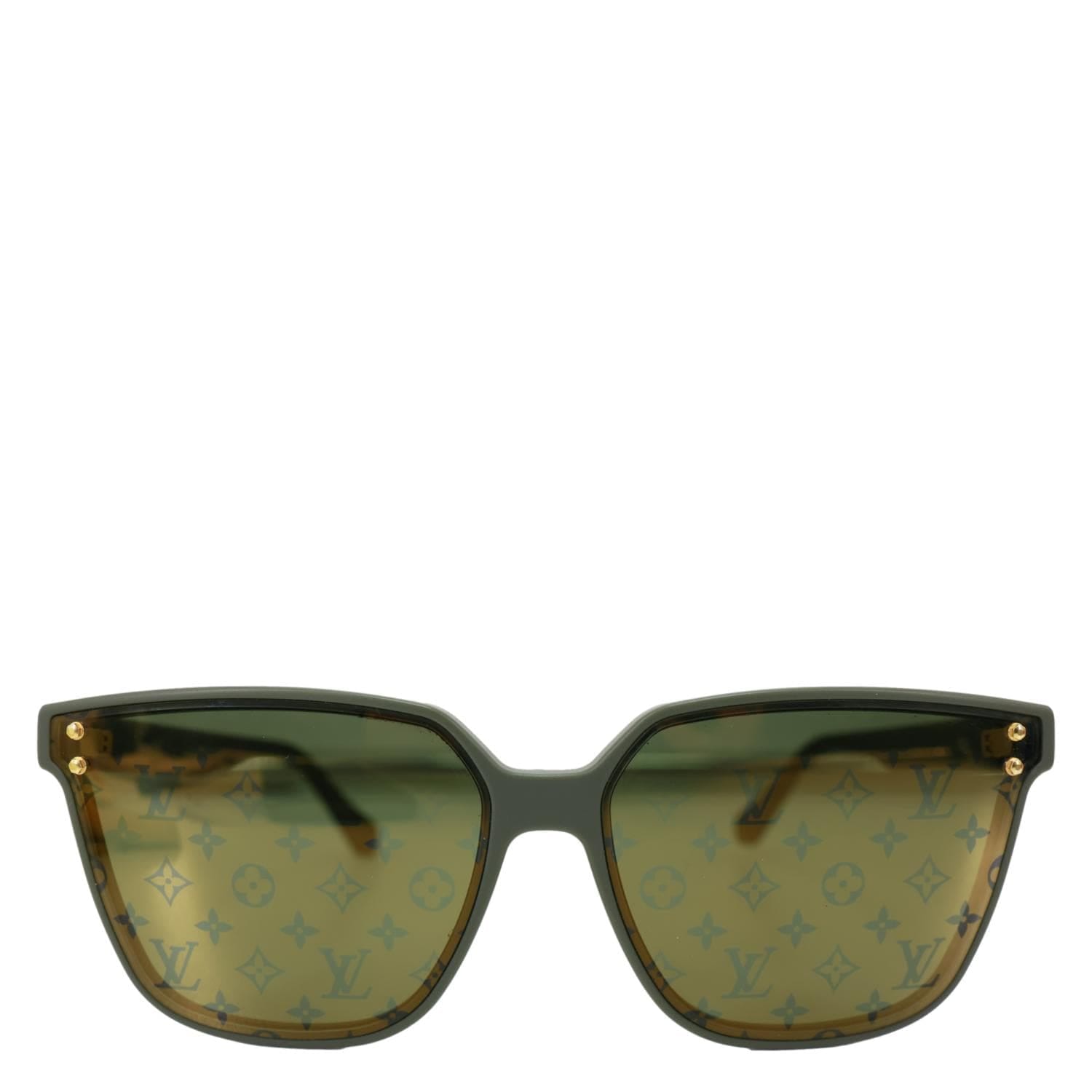 LOUIS VUITTON LV Waimea Large Z2973W Square Sunglasses Khaki