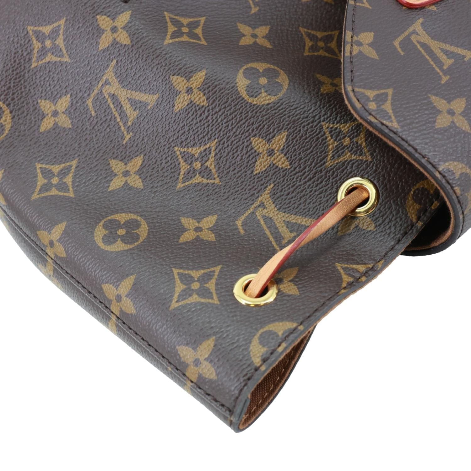 LOUIS VUITTON Montsouris PM Monogram Canvas Backpack Brown