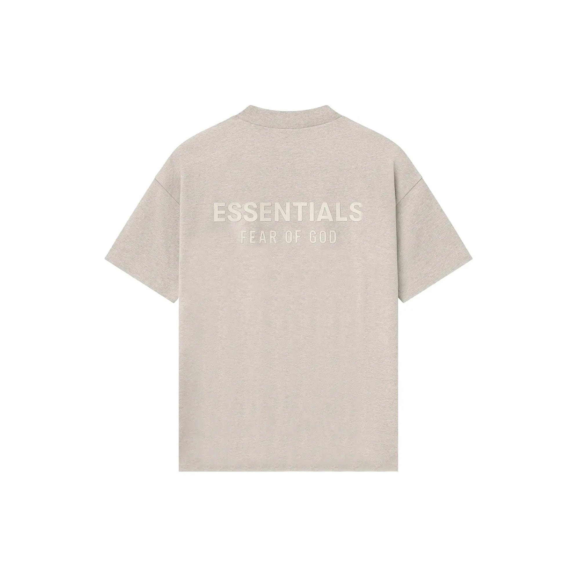 Fear of God Essentials Classic Short Sleeve Tee 'Heather Stone' (2025)