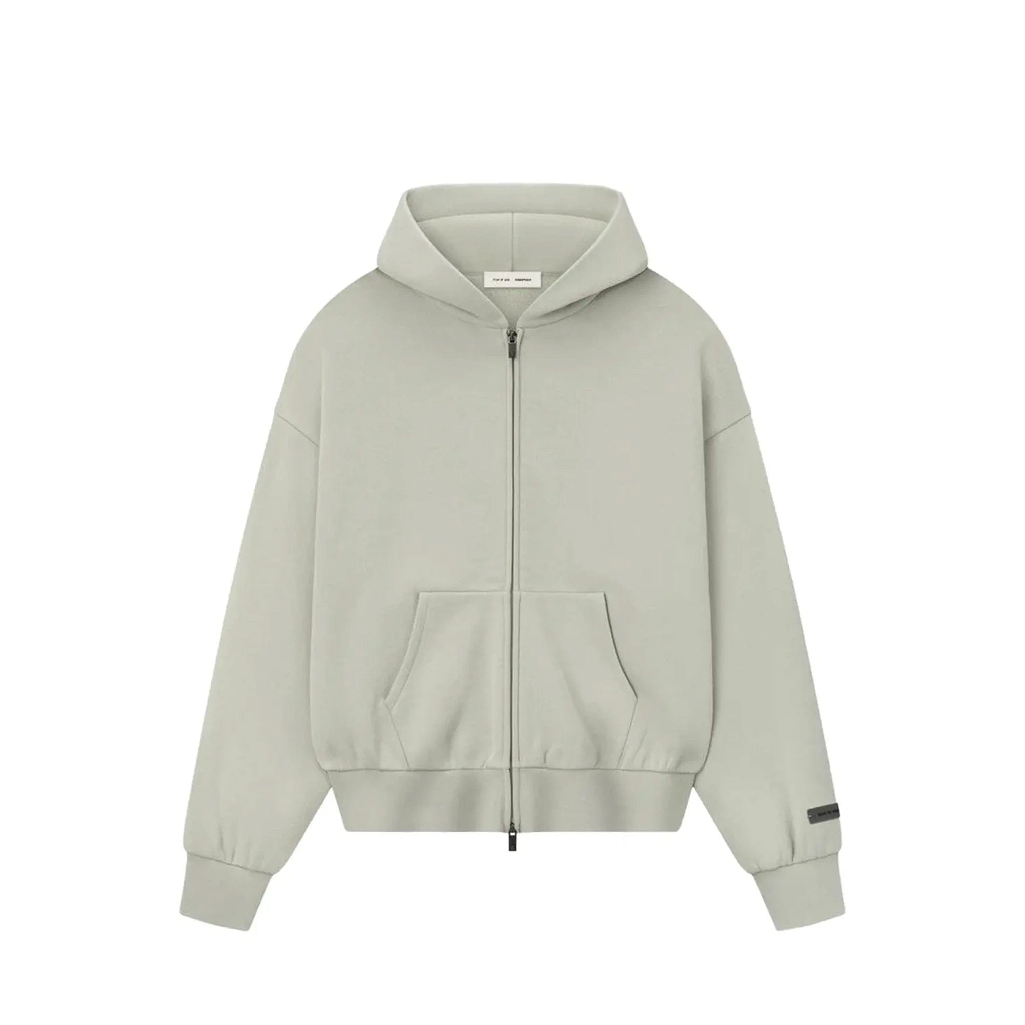 Fear of God Essentials Classic Full Zip Hoodie 'Abbey Stone' (2025)