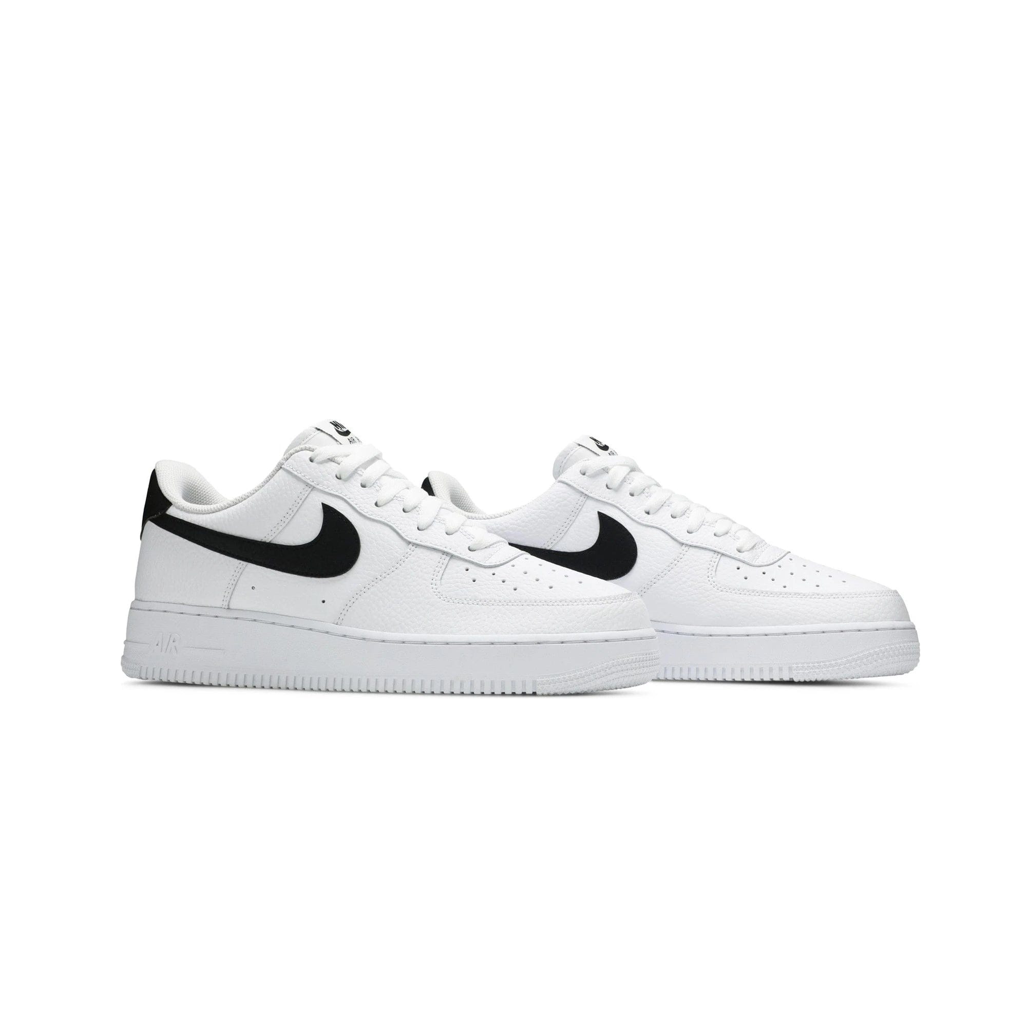 Nike Air Force 1 Low '07 'White Black Pebbled Leather' (2021)