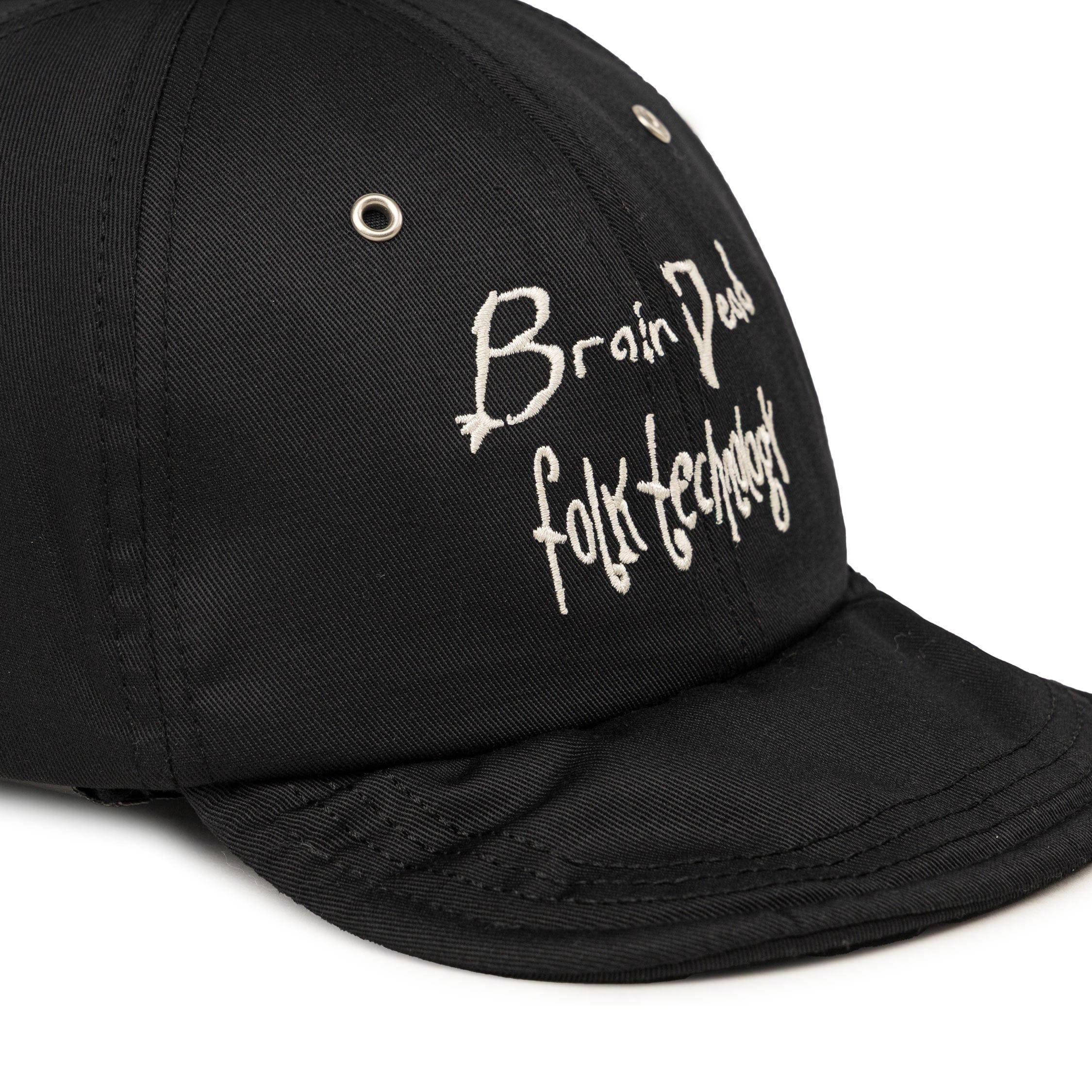 Brain Dead Folk Technology Wire Brim 6 Panel Hat