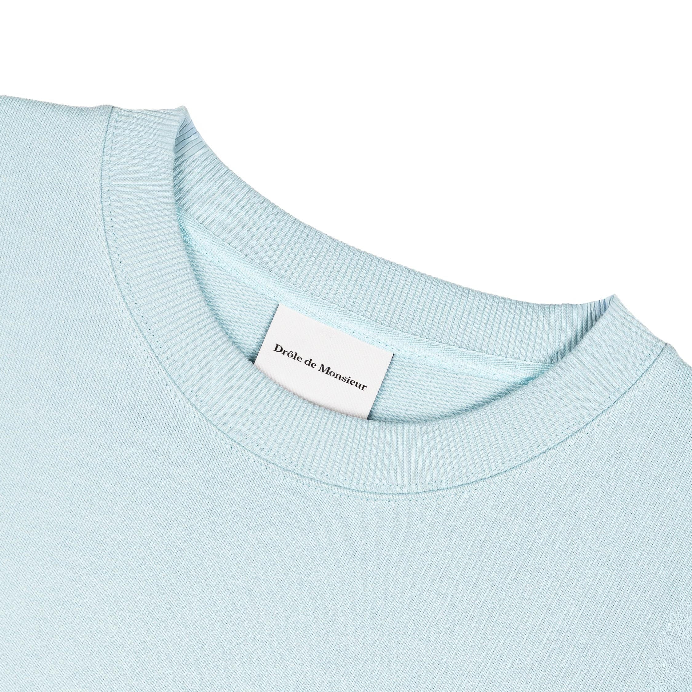 Drole de Monsieur Sweatshirt Slogan Calligraphy