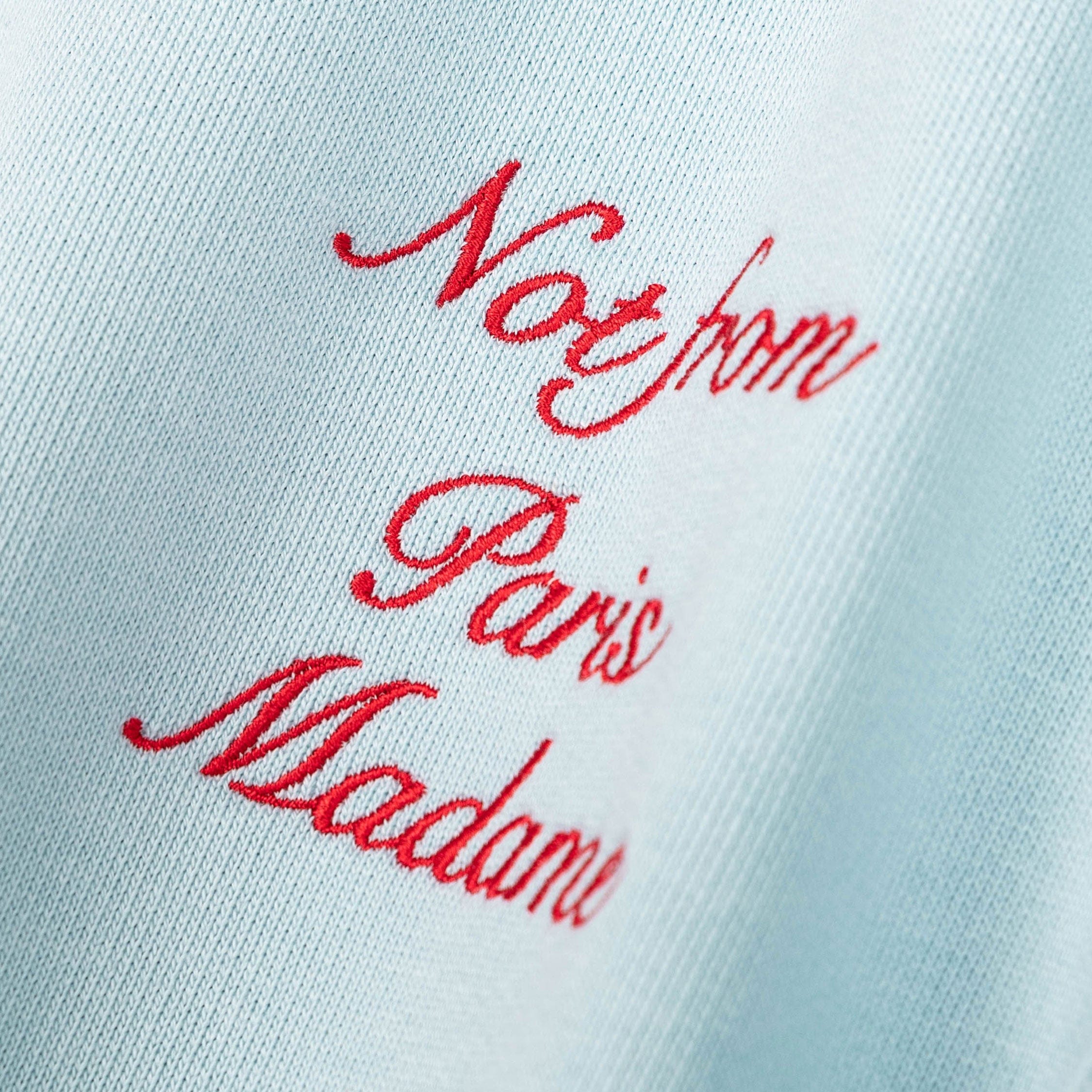 Drole de Monsieur Sweatshirt Slogan Calligraphy
