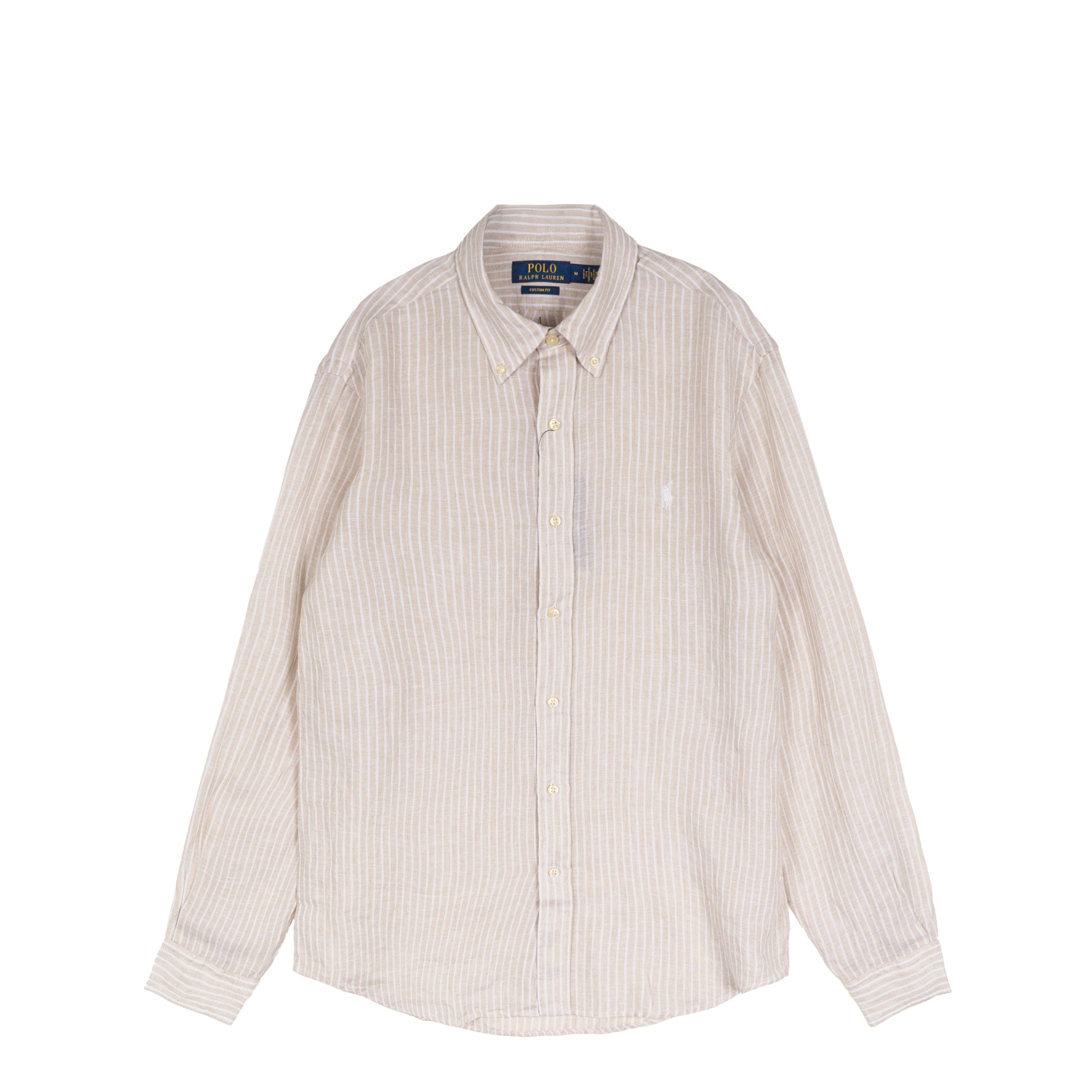 Polo Ralph Lauren Custom Fit Striped Linen Shirt
