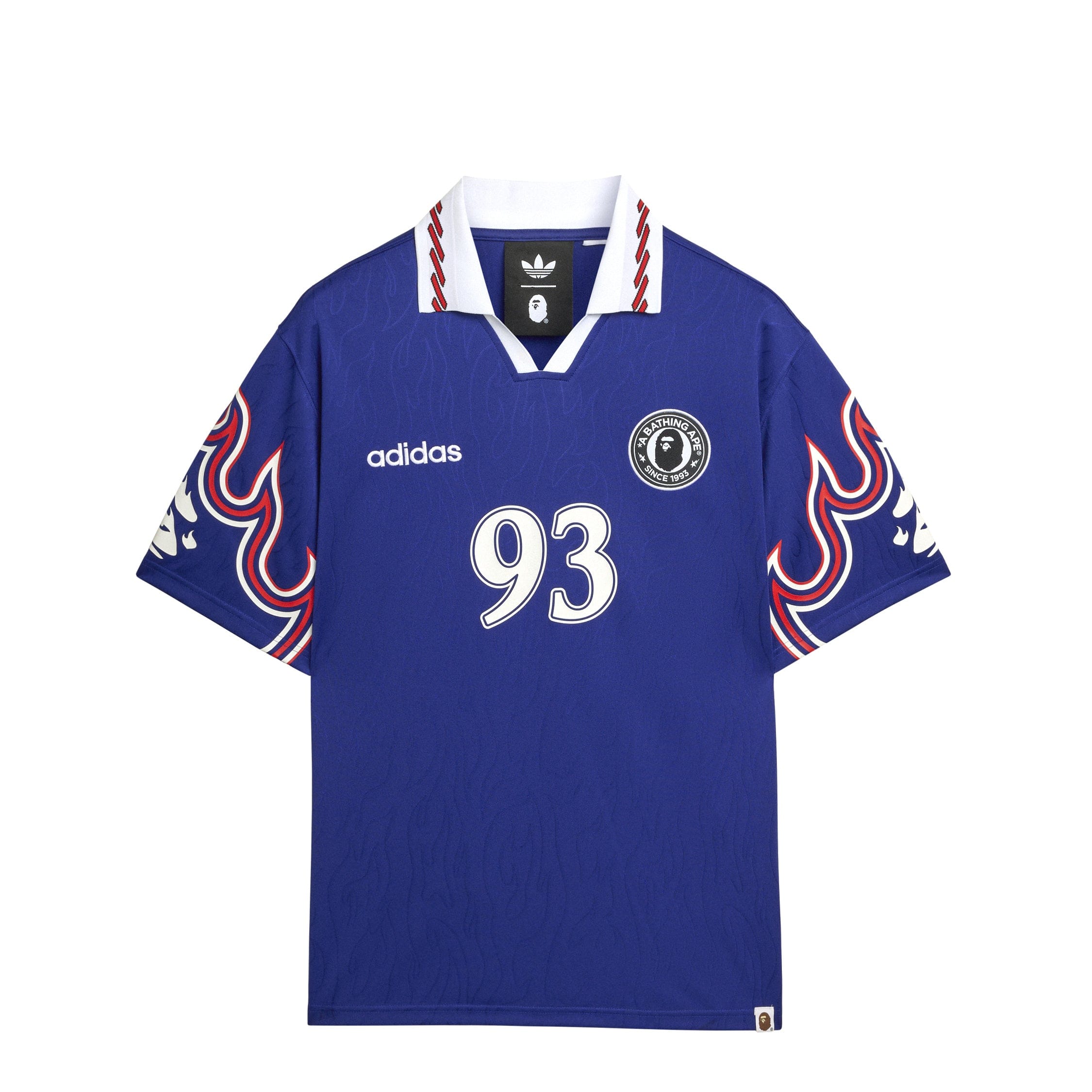 Adidas x Bape Short Sleeve Flame Jersey