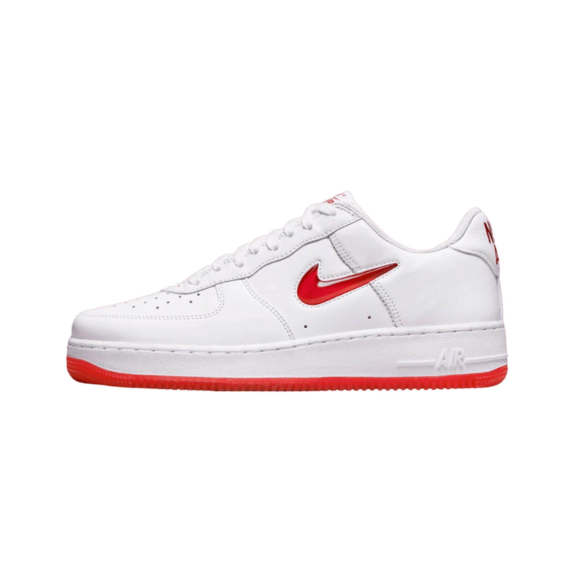 Nike Air Force 1 Jewel 'Color of the Month - White University Red'