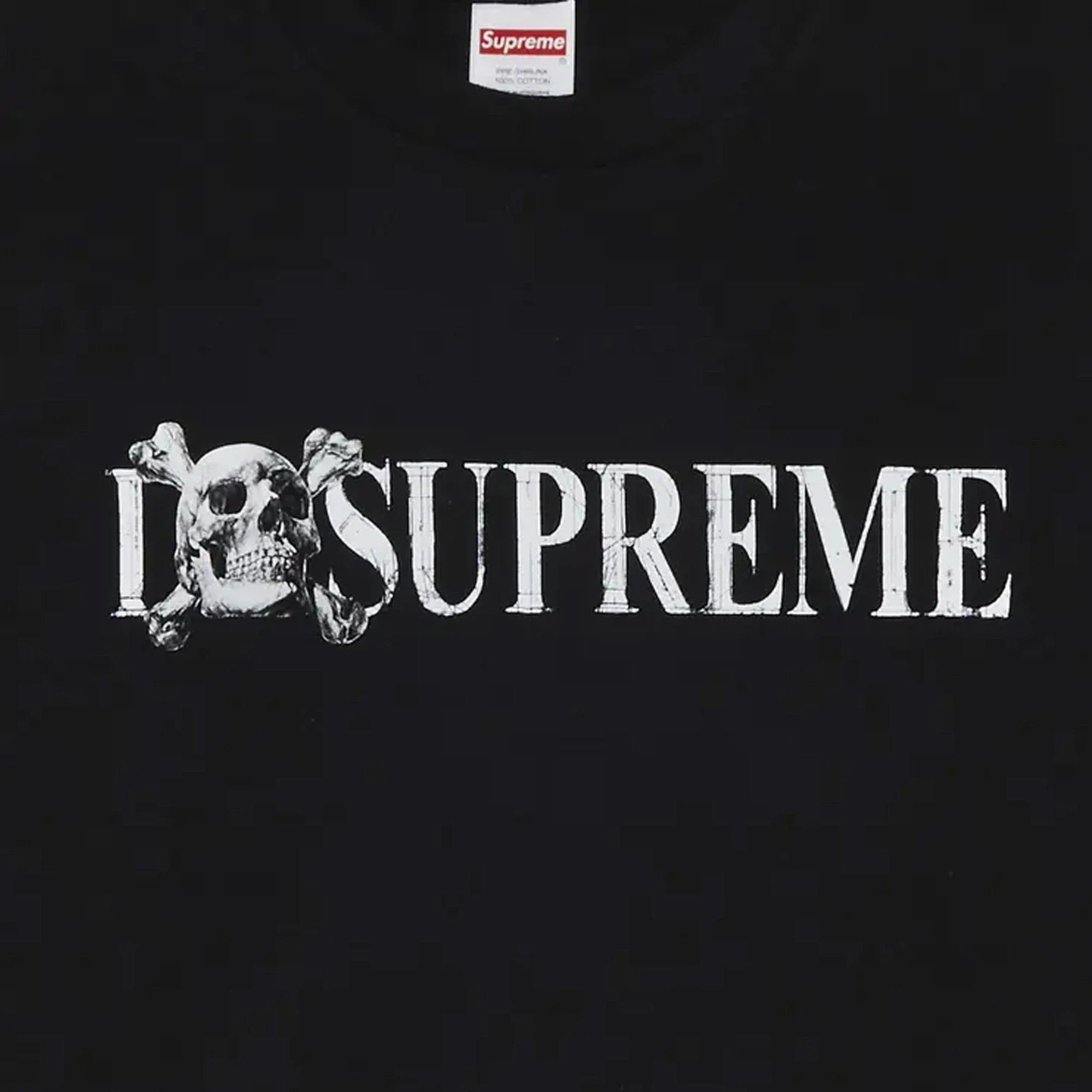 Supreme Skull Tee 'Black' (2025)