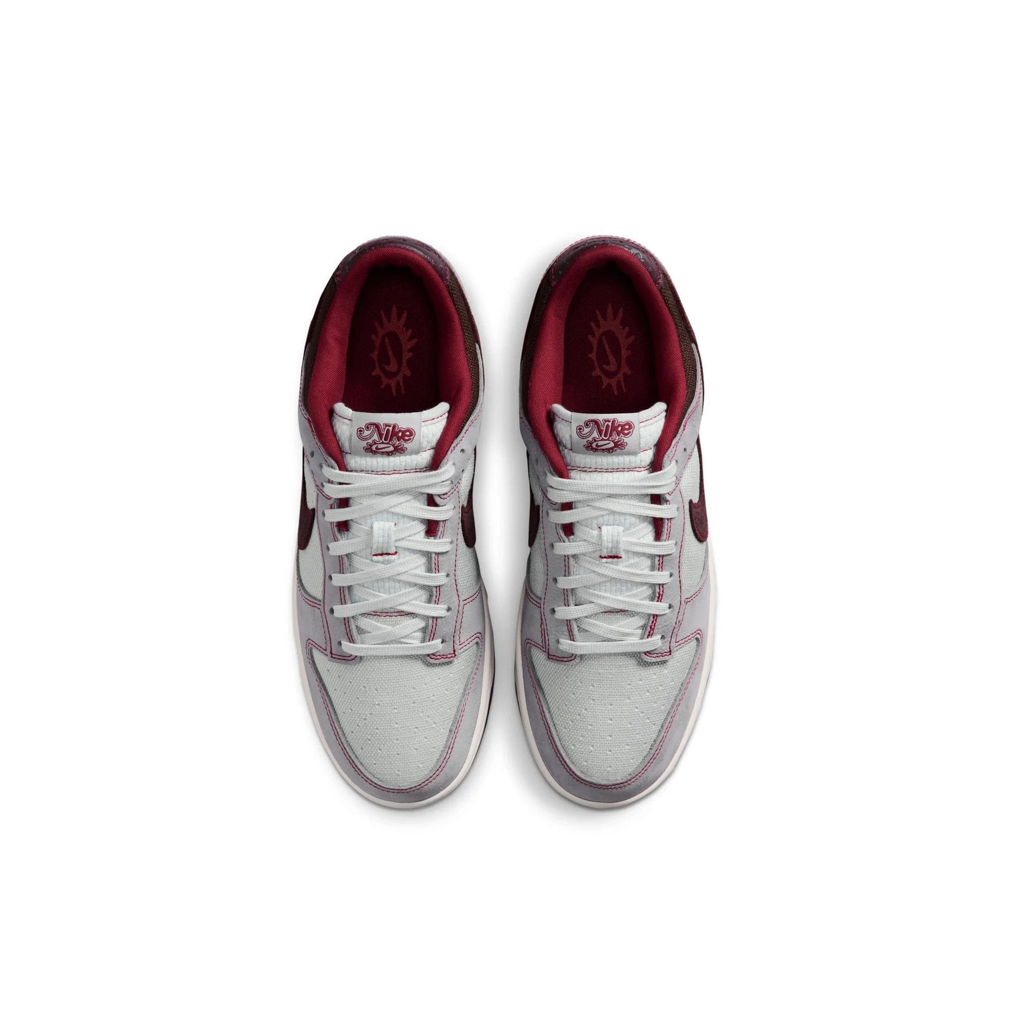 Nike Dunk Low Canvas 'Pure Platinum Burgundy Crush' (2026)
