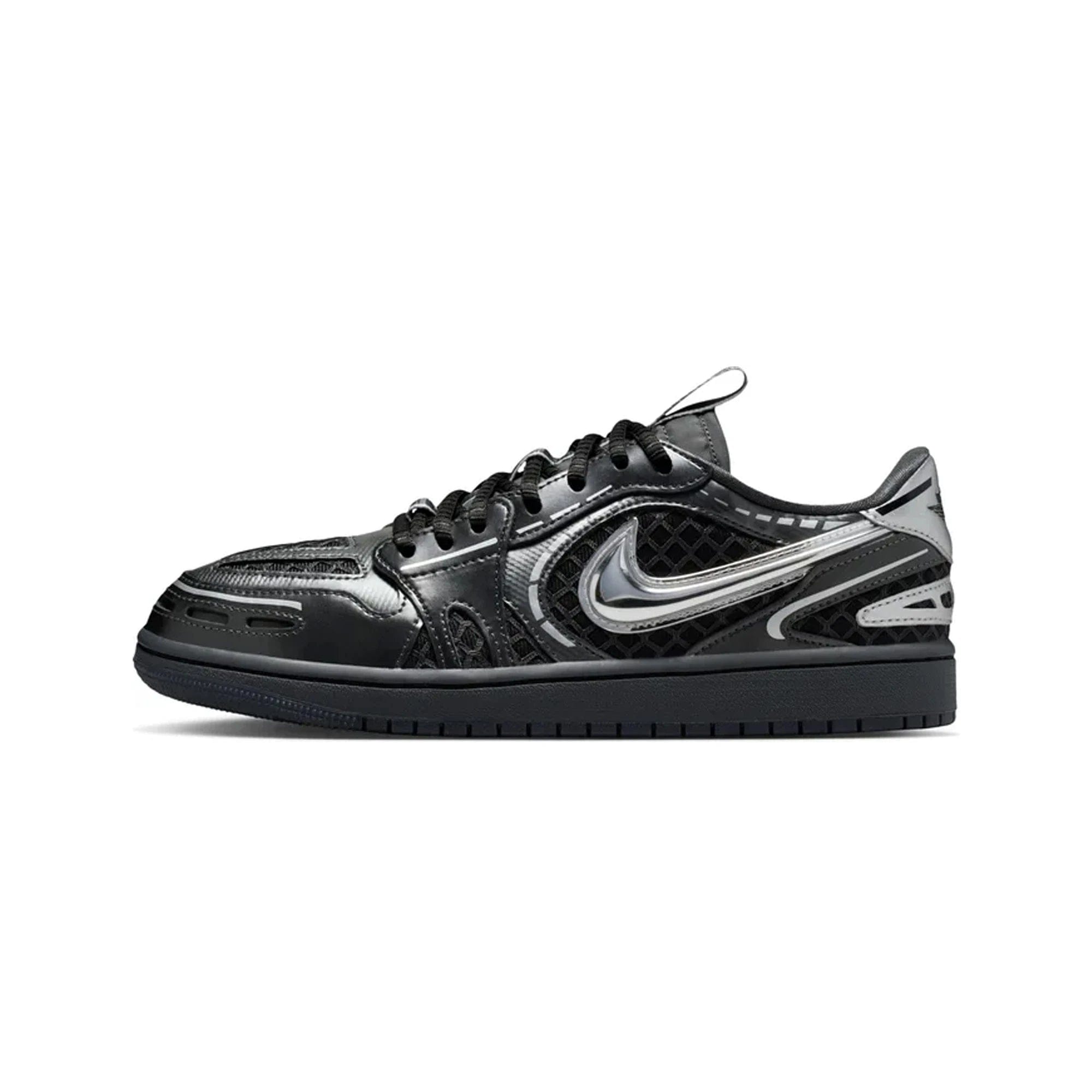 Air Jordan 1 Low Method of Make V3 'Black Metallic Silver' Women's (2025)