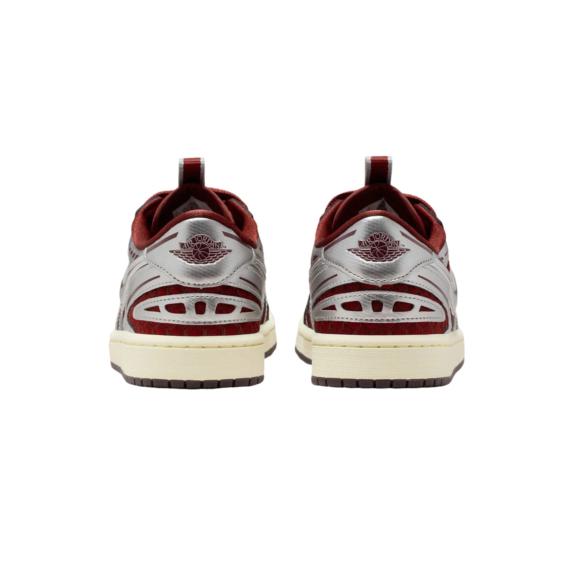Air Jordan 1 Low Method of Make V3 'Dark Team Red Metallic Silver' Women's (2025)