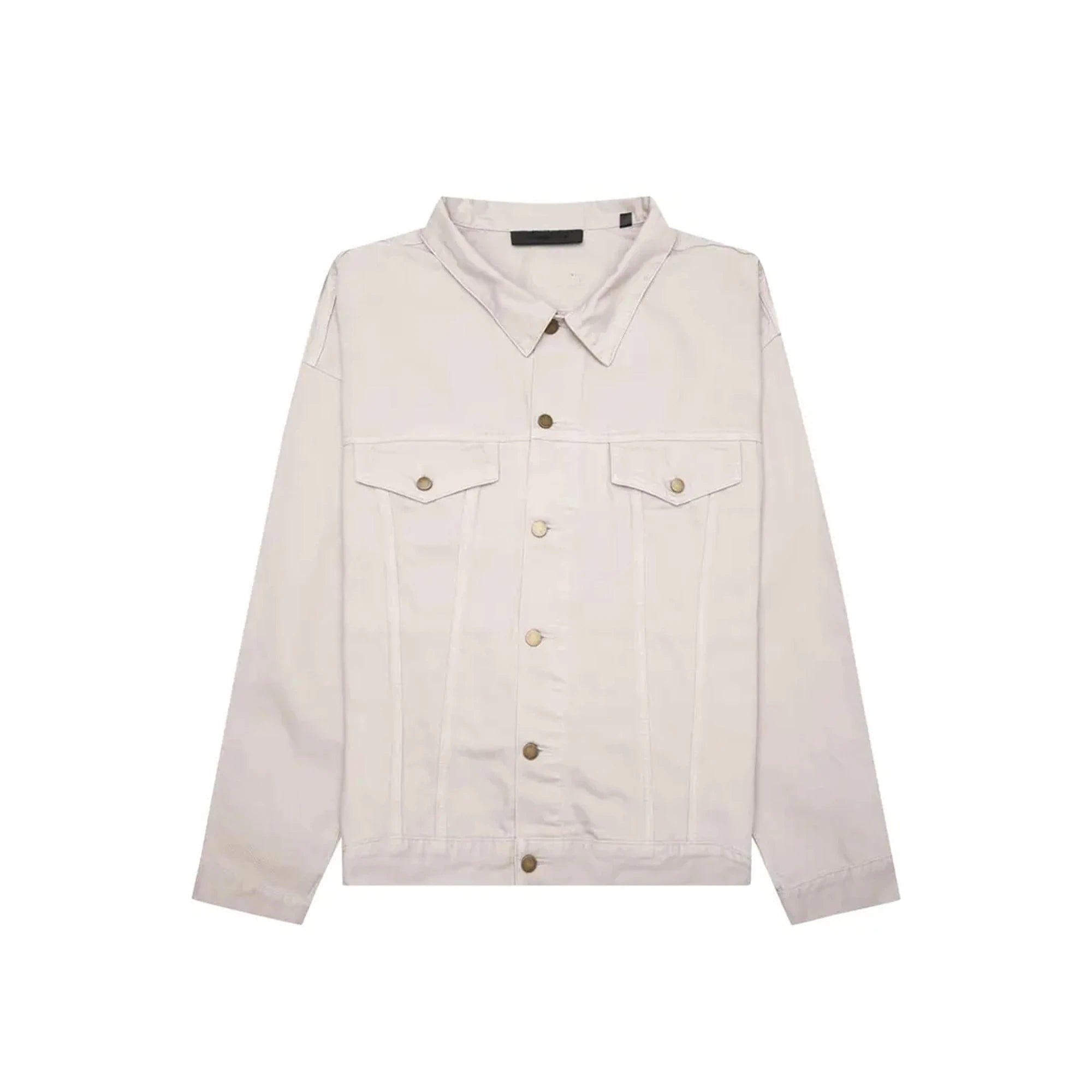Fear of God Essentials Denim Jacket 'Silver Cloud' (2023)