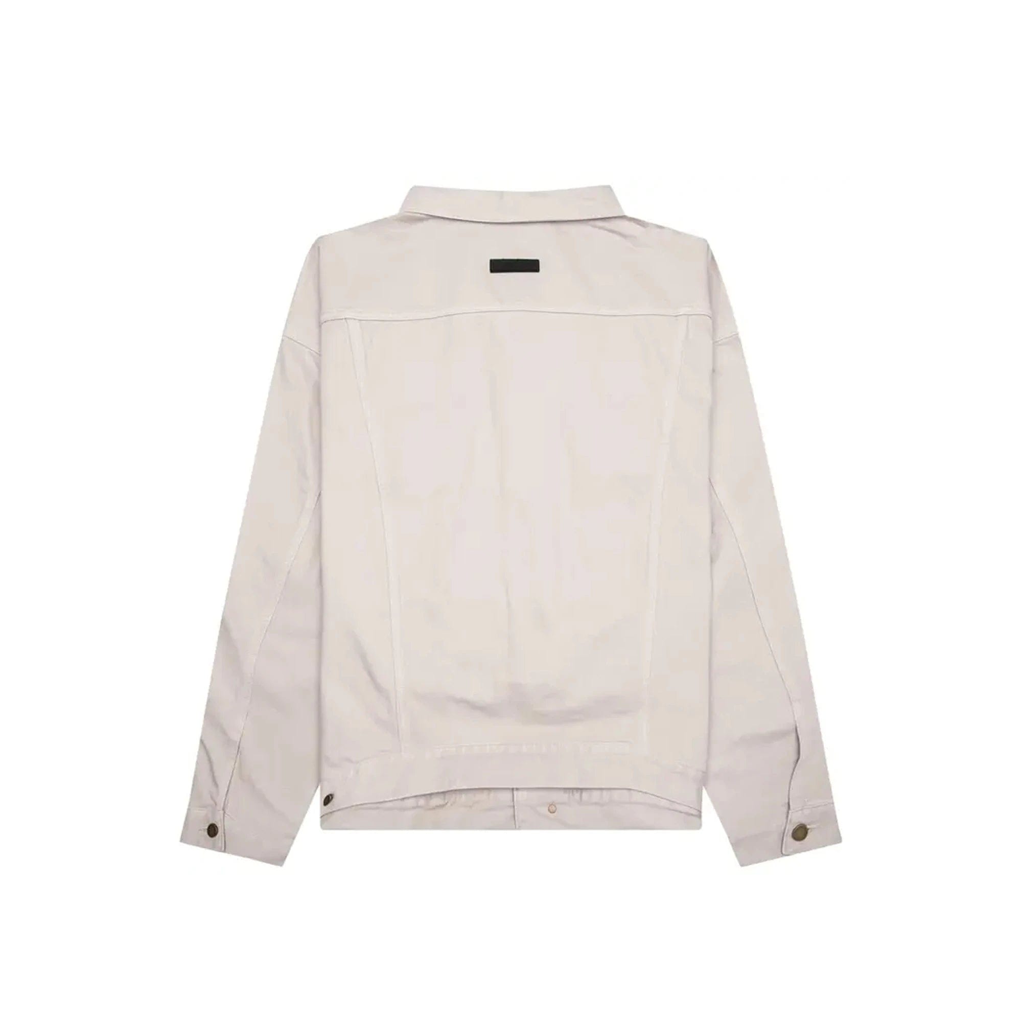 Fear of God Essentials Denim Jacket 'Silver Cloud' (2023)