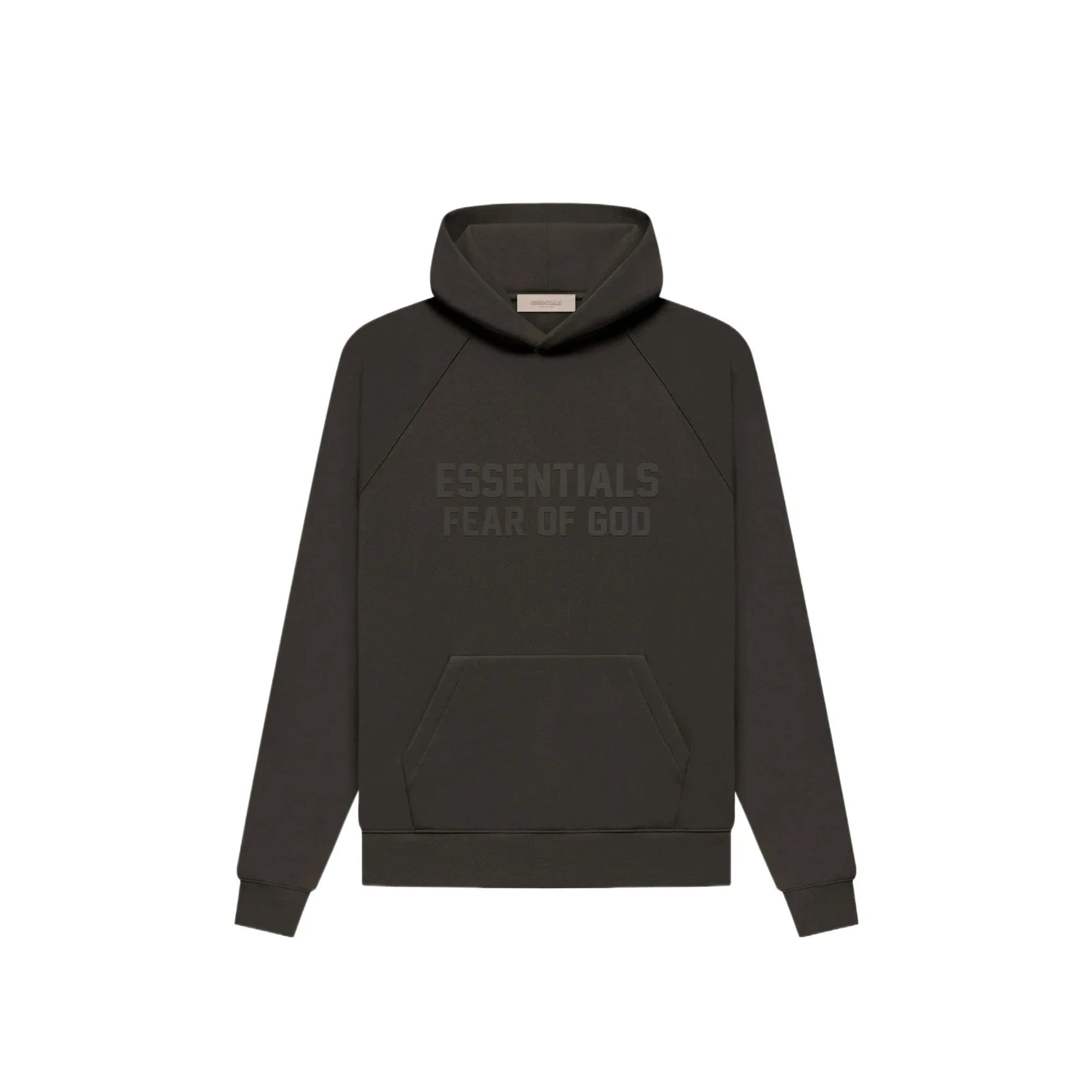 Fear of God Essentials Hoodie 'Off Black' (2022)