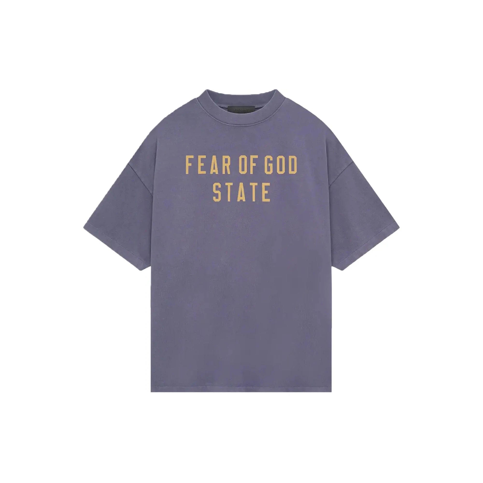 Fear of God Essentials Heavy Crewneck Tee 'Lavender' (2024)