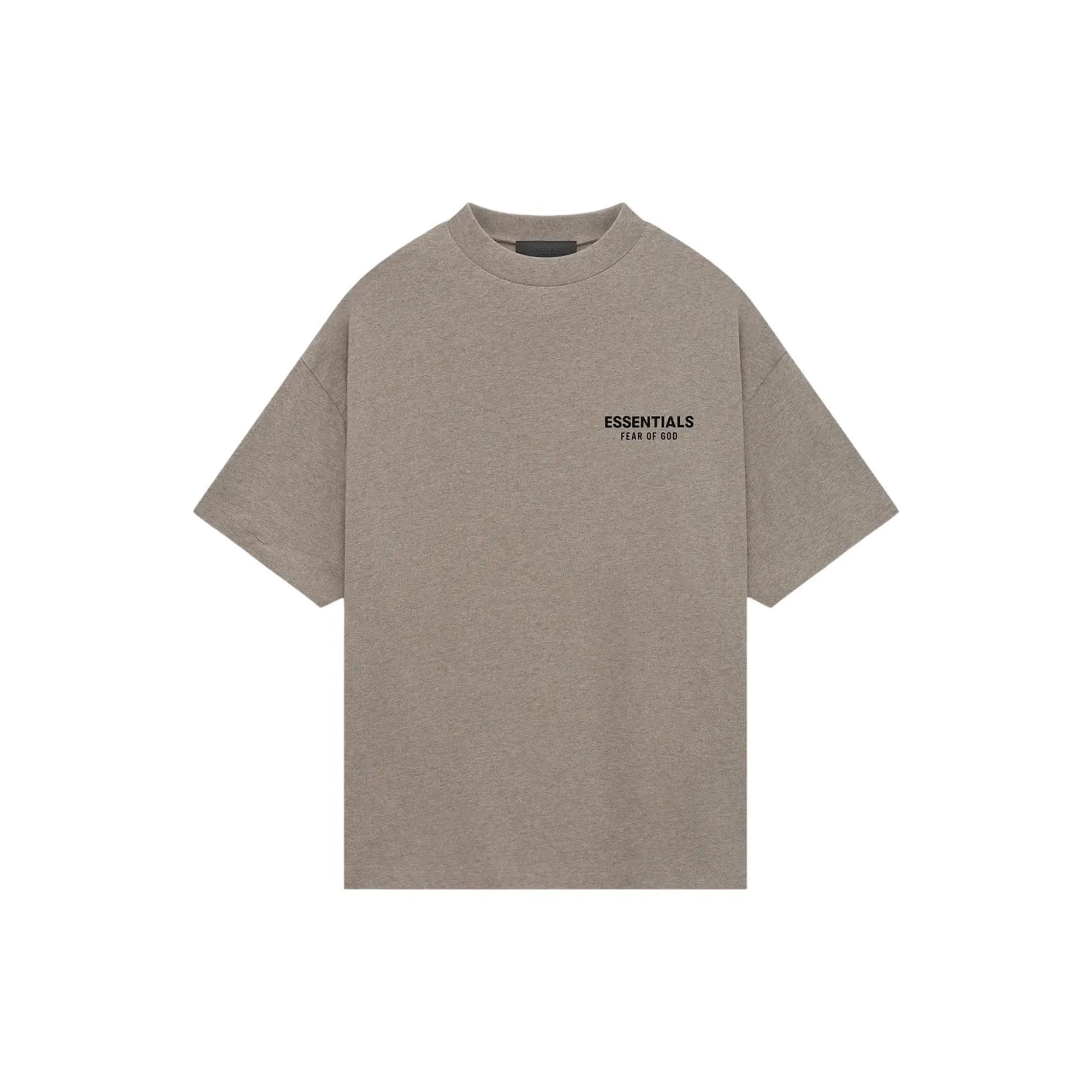Fear of God Essentials Jersey Crewneck T-Shirt 'Heather Gray' (2024)