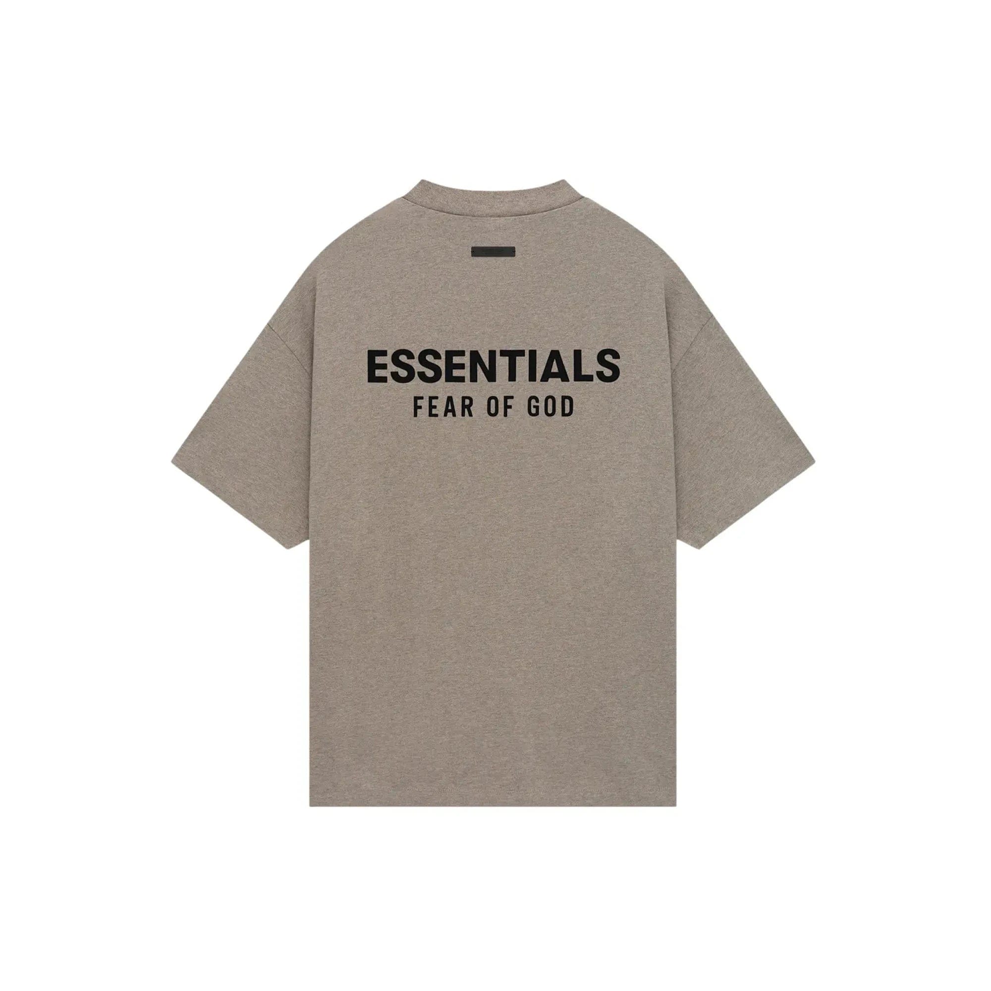 Fear of God Essentials Jersey Crewneck T-Shirt 'Heather Gray' (2024)