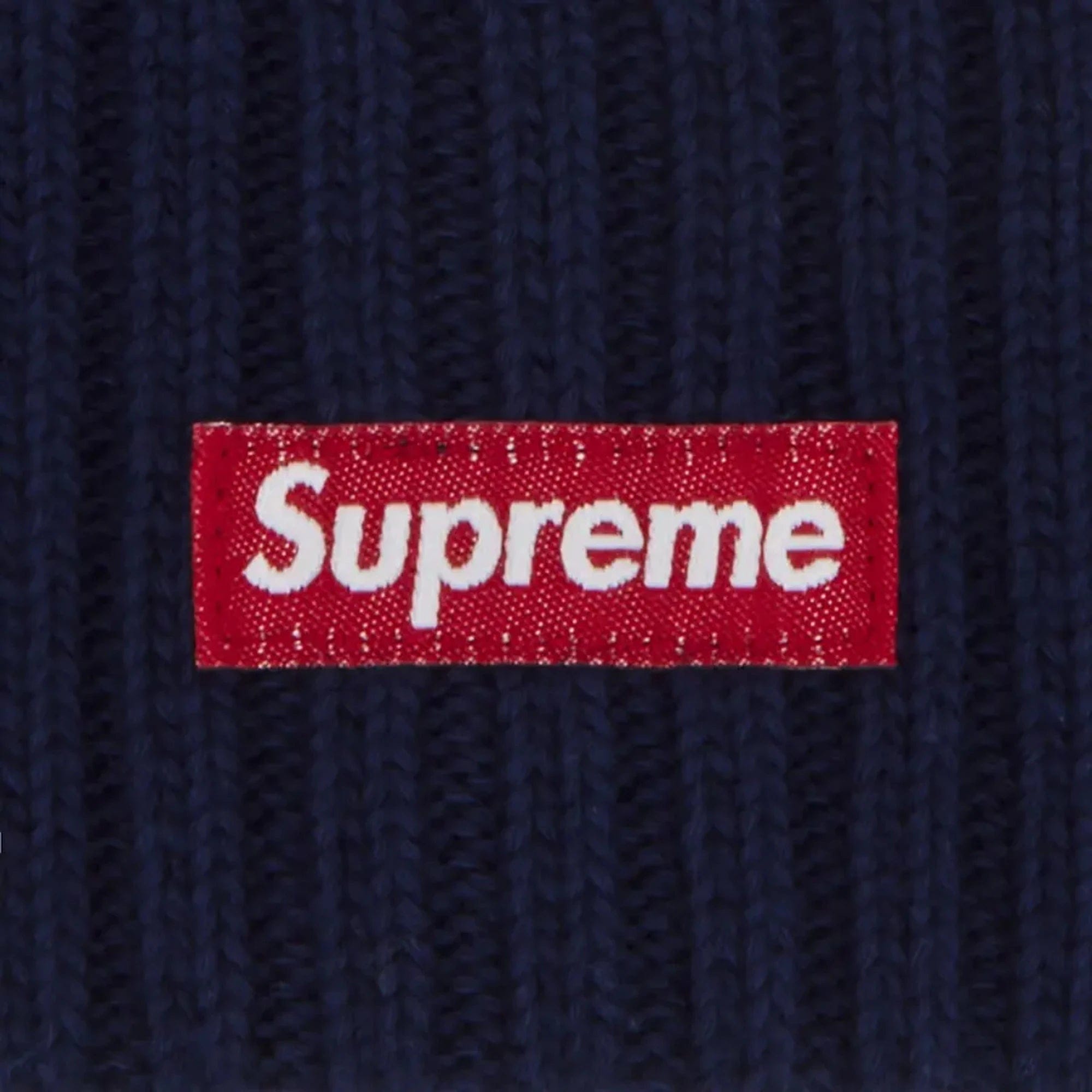 Supreme Overdyed Beanie 'Navy' (2025)