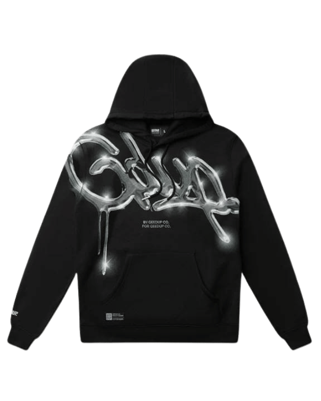 Geedup Handstyle Hoodie Chrome