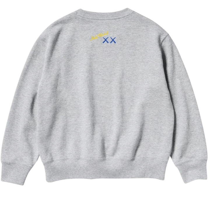 KAWS x Warhol Uniqlo Graphic Sweatshirt Grey